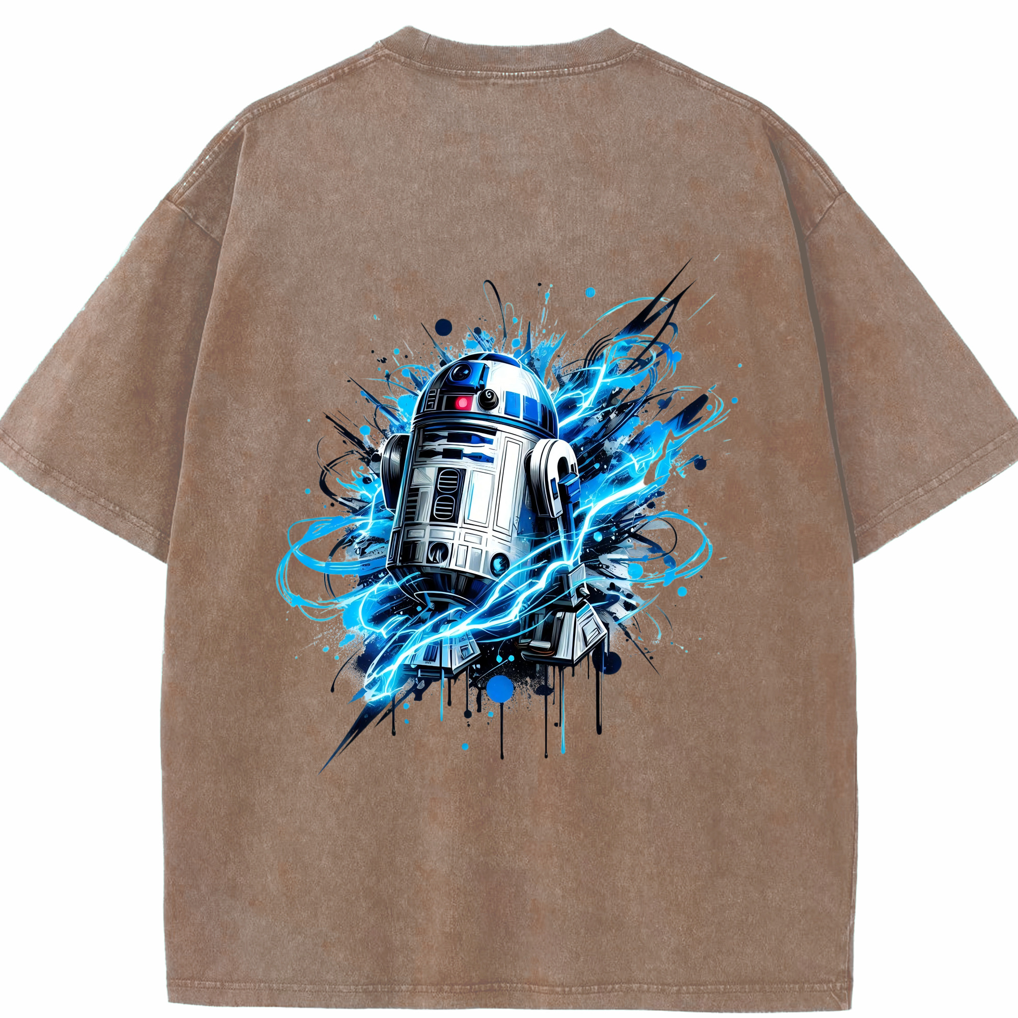 （画像用） スター・ウォーズ Star Wars 綿100% ヴィンテージ風 半袖Tシャツ（背面プリント）