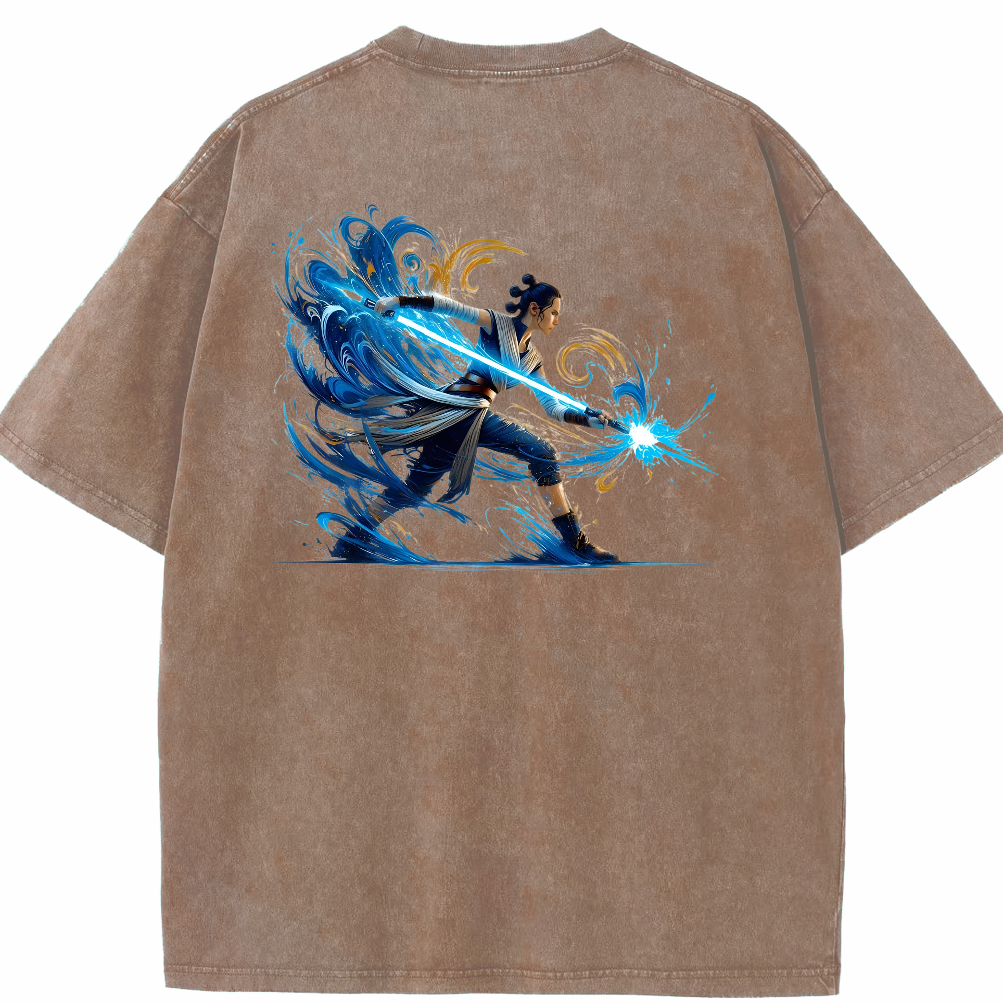 （画像用） スター・ウォーズ Star Wars 綿100% ヴィンテージ風 半袖Tシャツ（背面プリント）