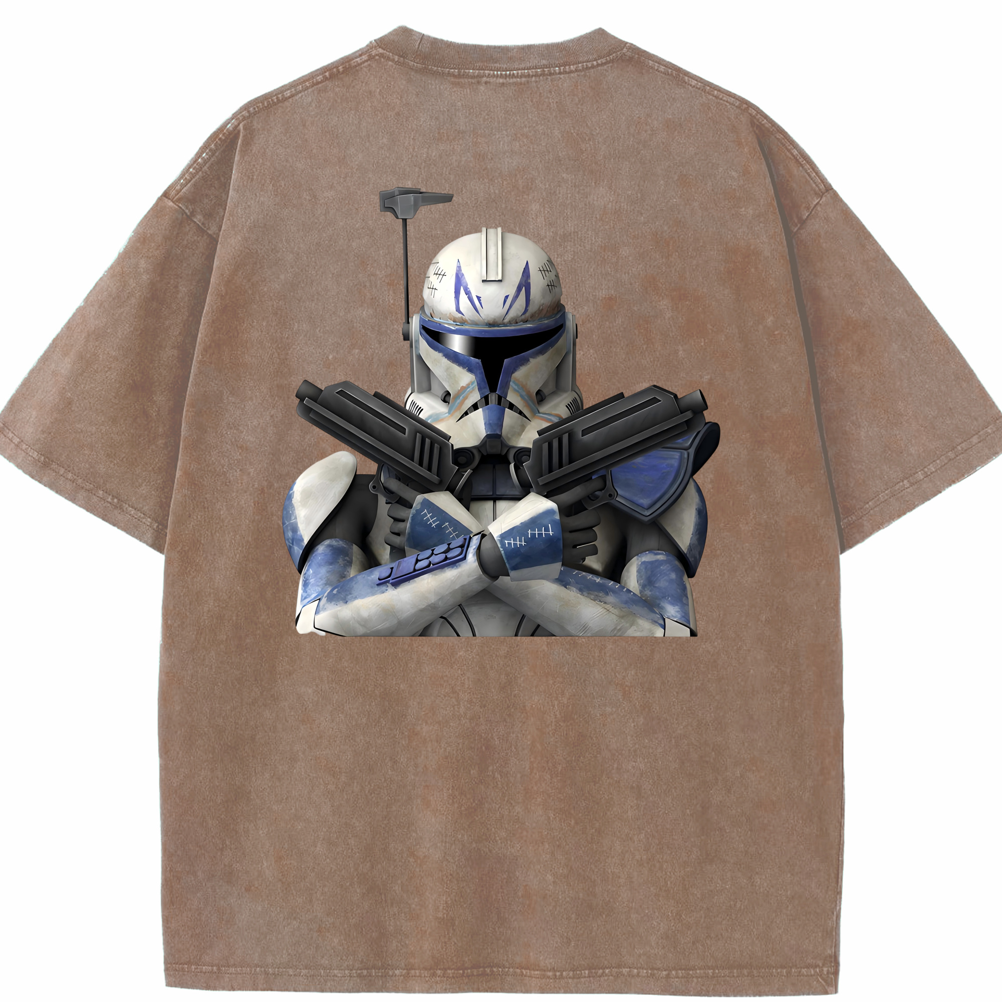 （画像用） スター・ウォーズ Star Wars 綿100% ヴィンテージ風 半袖Tシャツ（背面プリント）