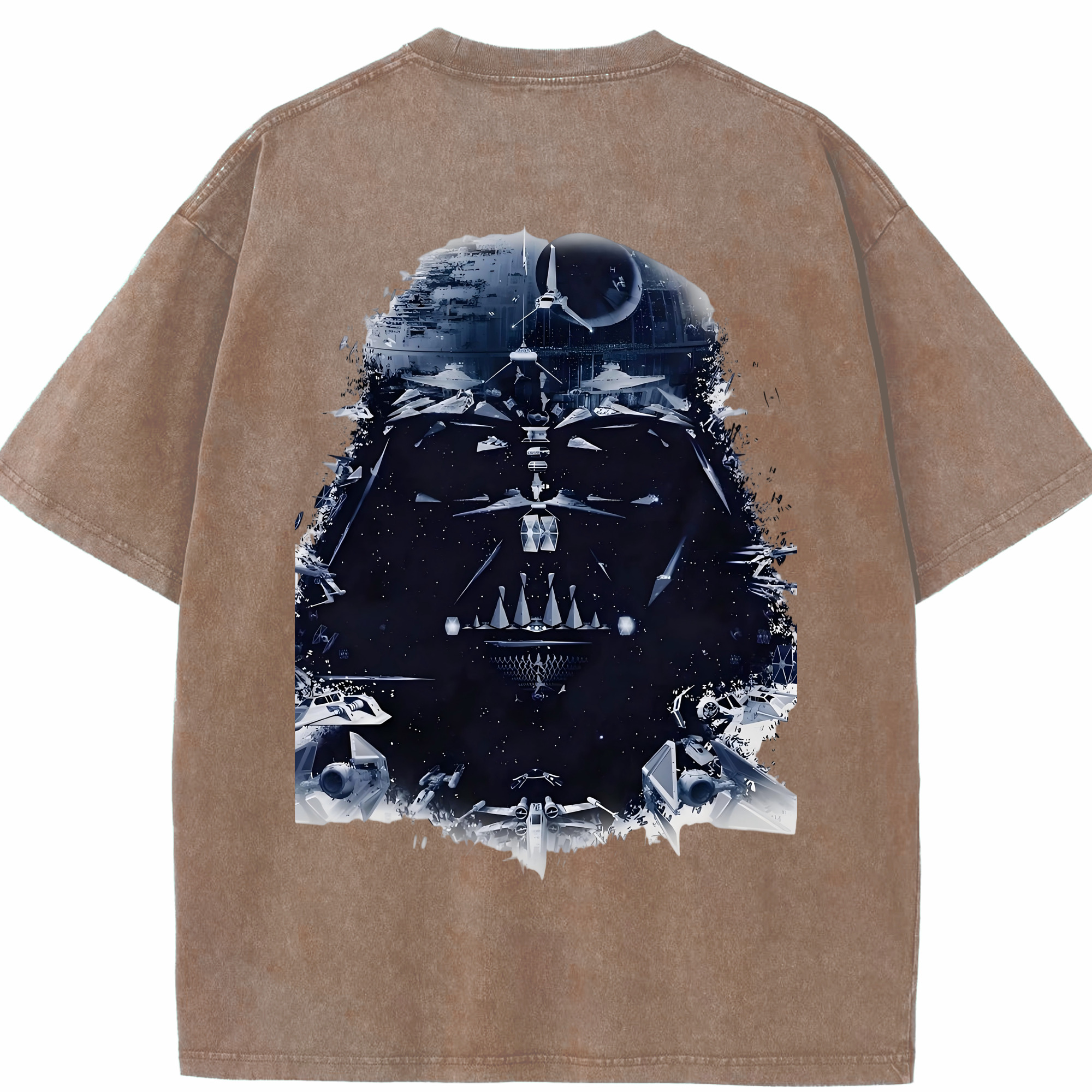 （画像用） スター・ウォーズ Star Wars 綿100% ヴィンテージ風 半袖Tシャツ（背面プリント）