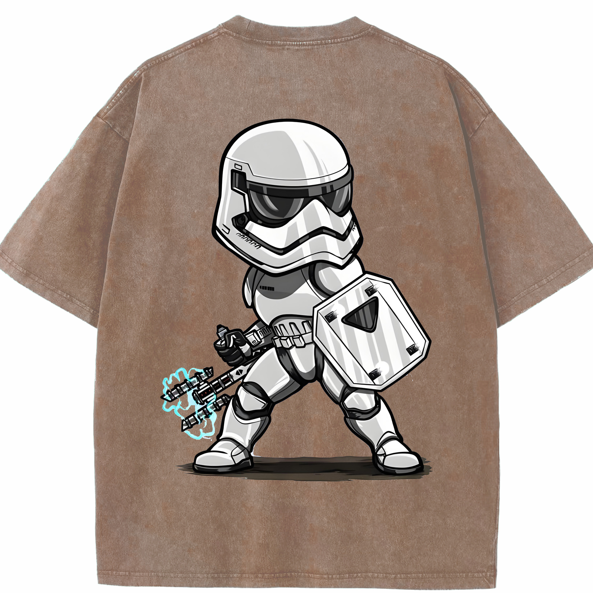 （画像用） スター・ウォーズ Star Wars 綿100% ヴィンテージ風 半袖Tシャツ（背面プリント）