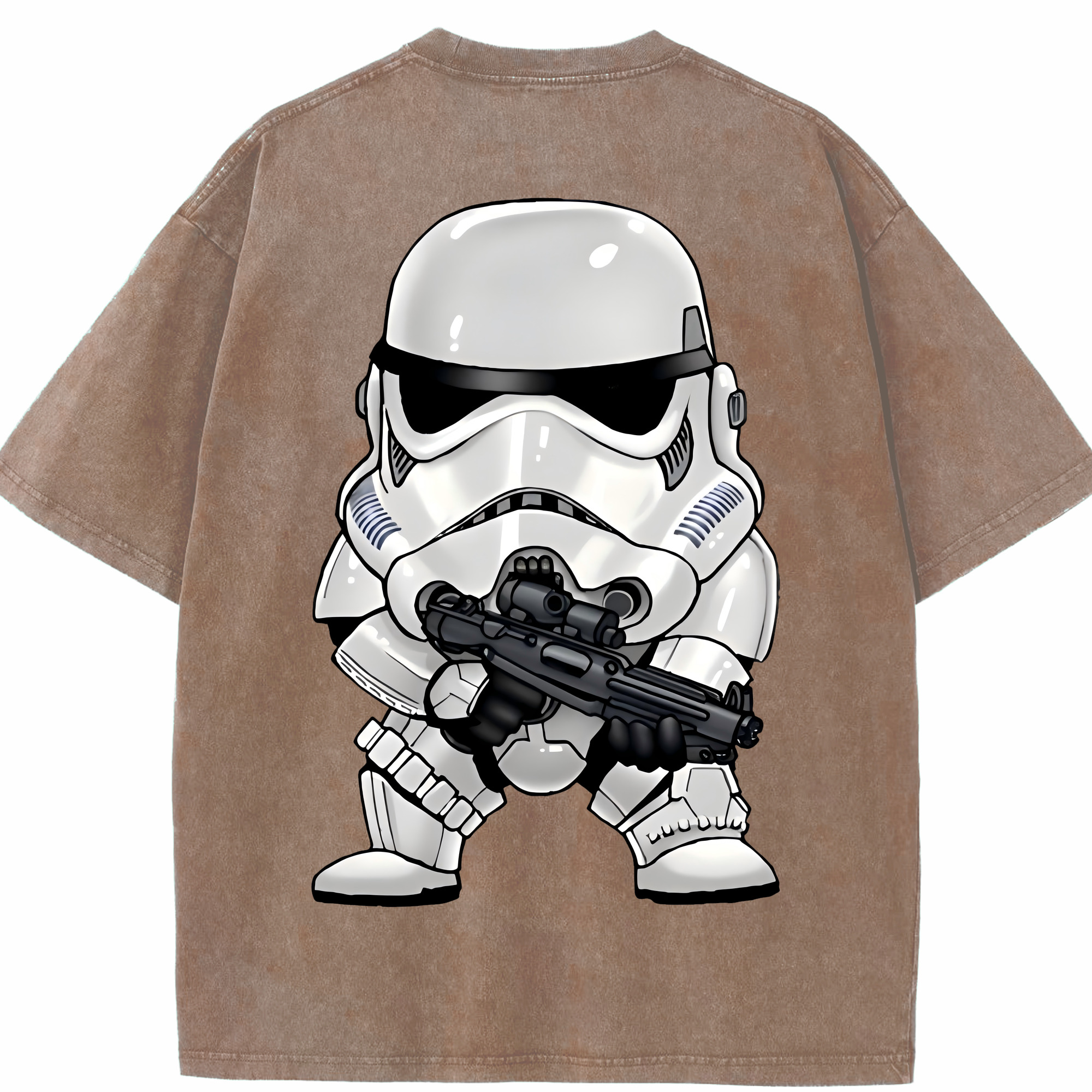 （画像用） スター・ウォーズ Star Wars 綿100% ヴィンテージ風 半袖Tシャツ（背面プリント）