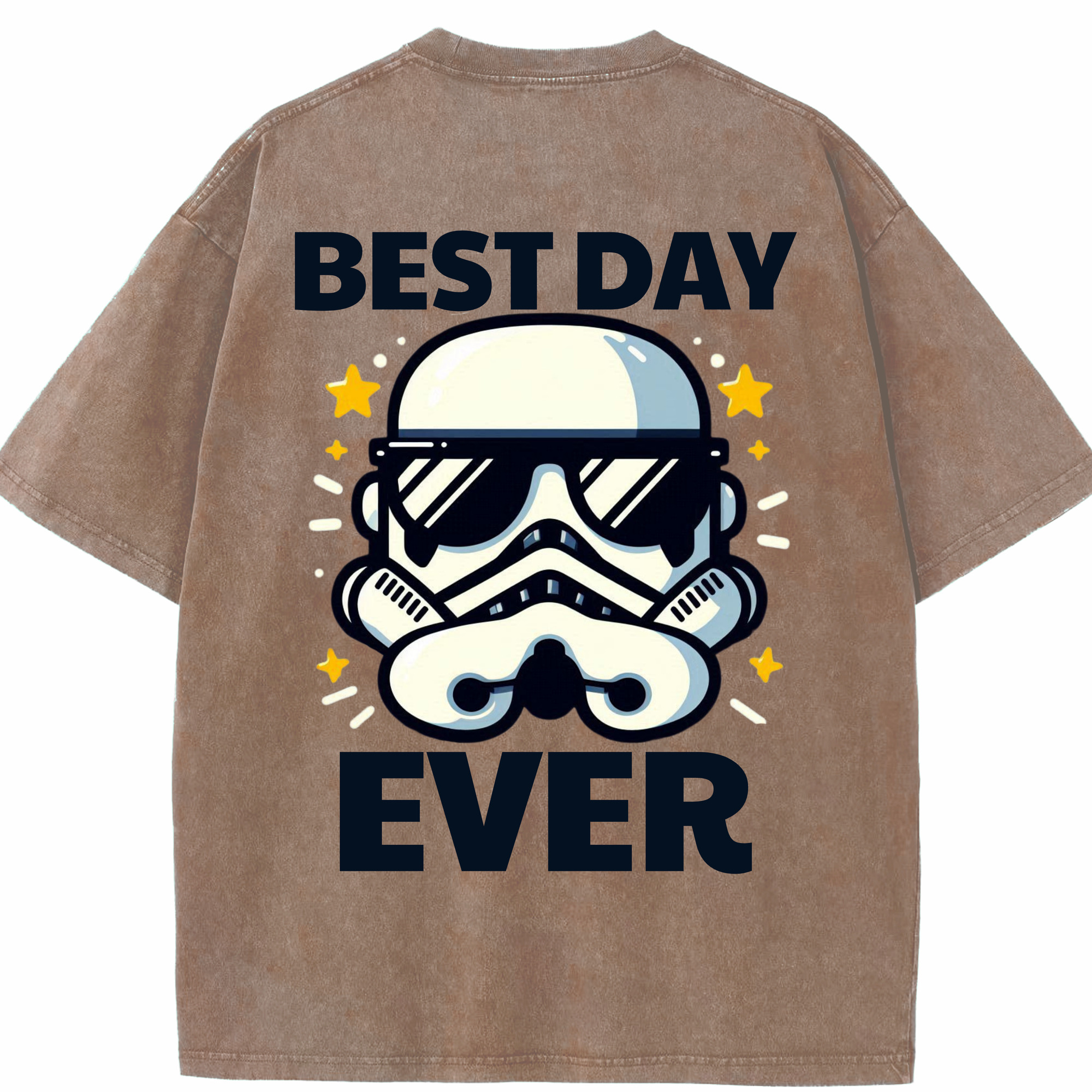 （画像用） スター・ウォーズ Star Wars 綿100% ヴィンテージ風 半袖Tシャツ（背面プリント）