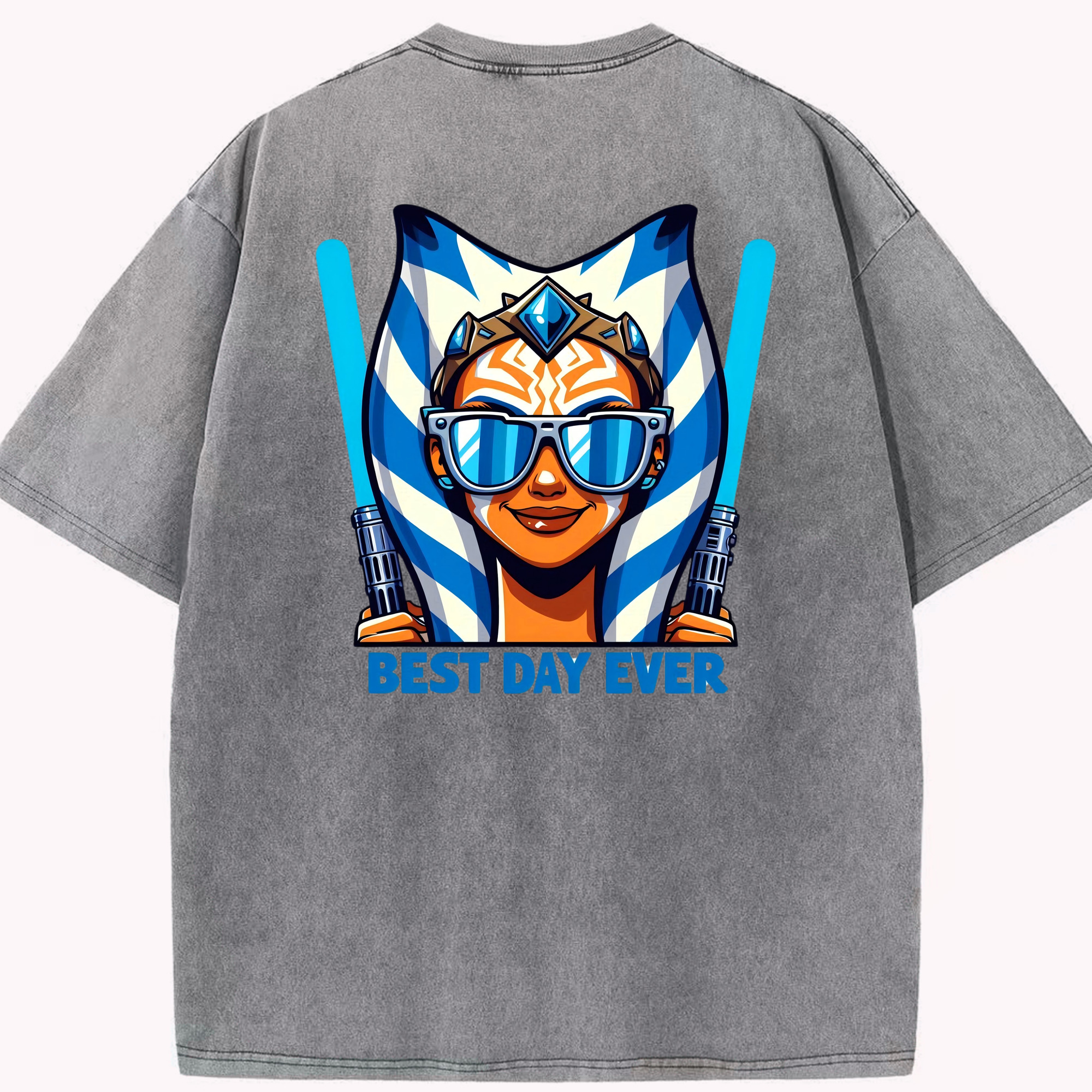 （画像用） スター・ウォーズ Star Wars 綿100% ヴィンテージ風 半袖Tシャツ（背面プリント）