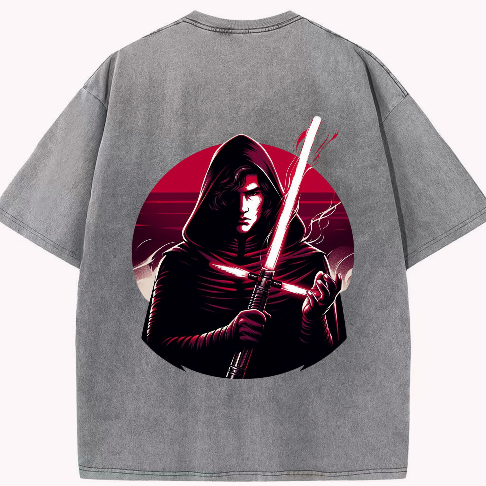 （画像用） スター・ウォーズ Star Wars 綿100% ヴィンテージ風 半袖Tシャツ（背面プリント）
