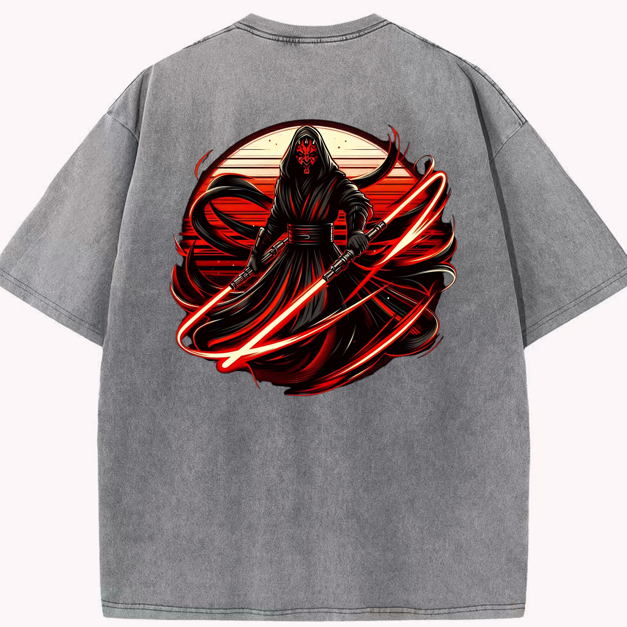 （画像用） スター・ウォーズ Star Wars 綿100% ヴィンテージ風 半袖Tシャツ（背面プリント）