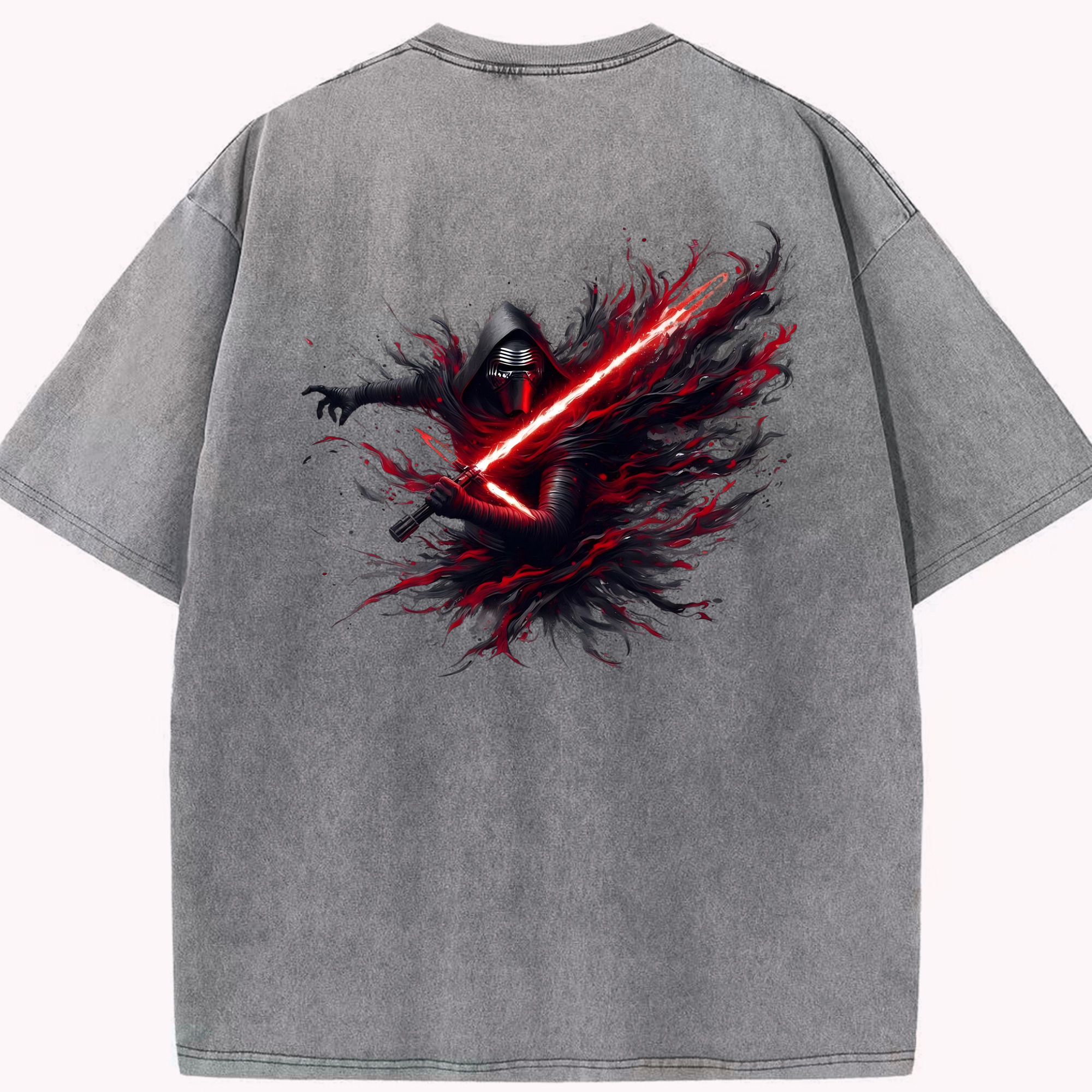 （画像用） スター・ウォーズ Star Wars 綿100% ヴィンテージ風 半袖Tシャツ（背面プリント）