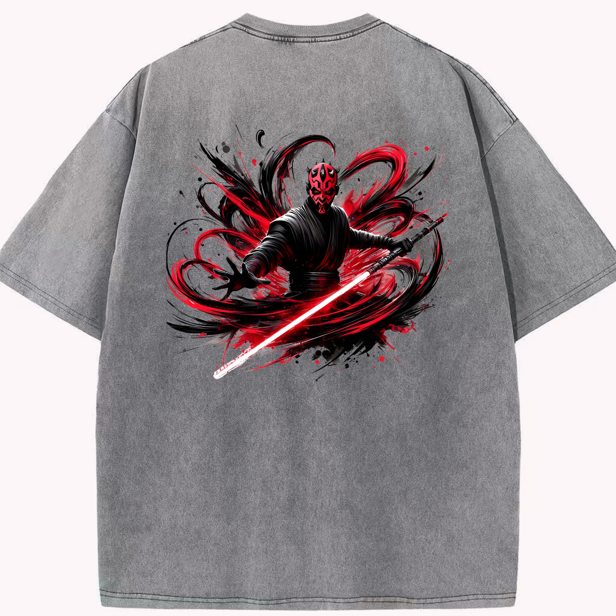 （画像用） スター・ウォーズ Star Wars 綿100% ヴィンテージ風 半袖Tシャツ（背面プリント）