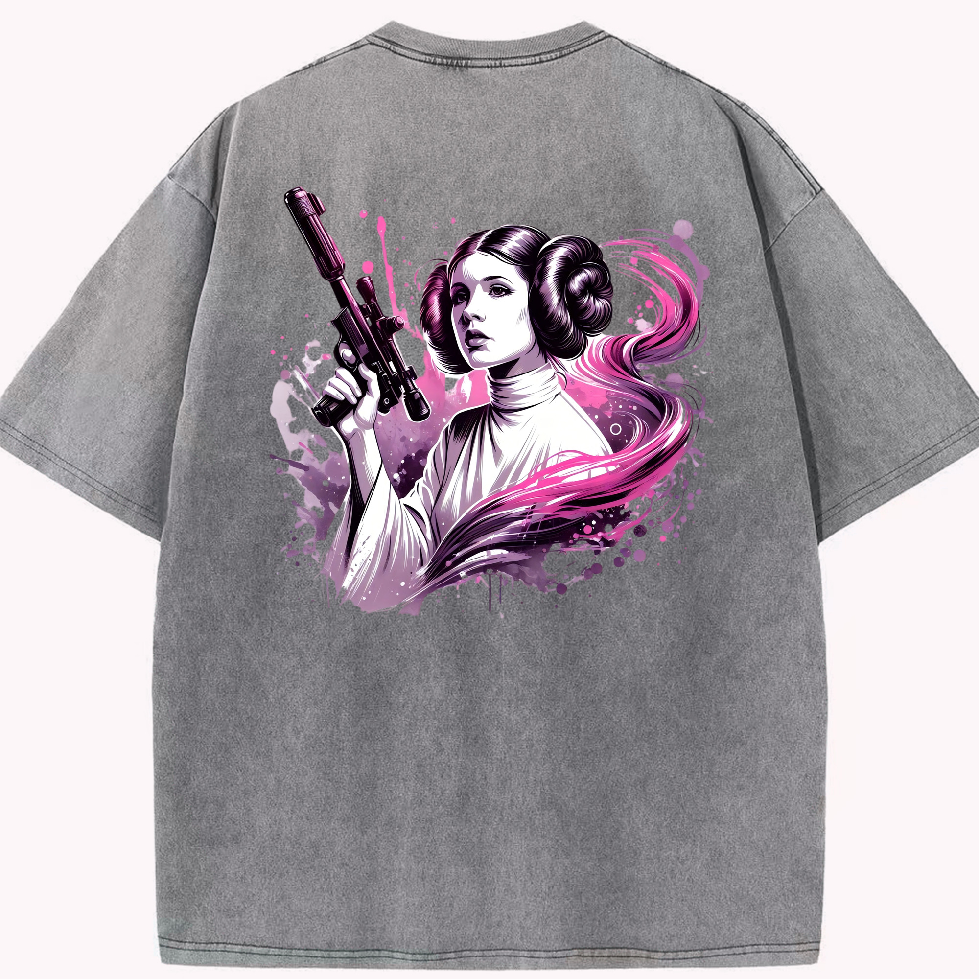 （画像用） スター・ウォーズ Star Wars 綿100% ヴィンテージ風 半袖Tシャツ（背面プリント）