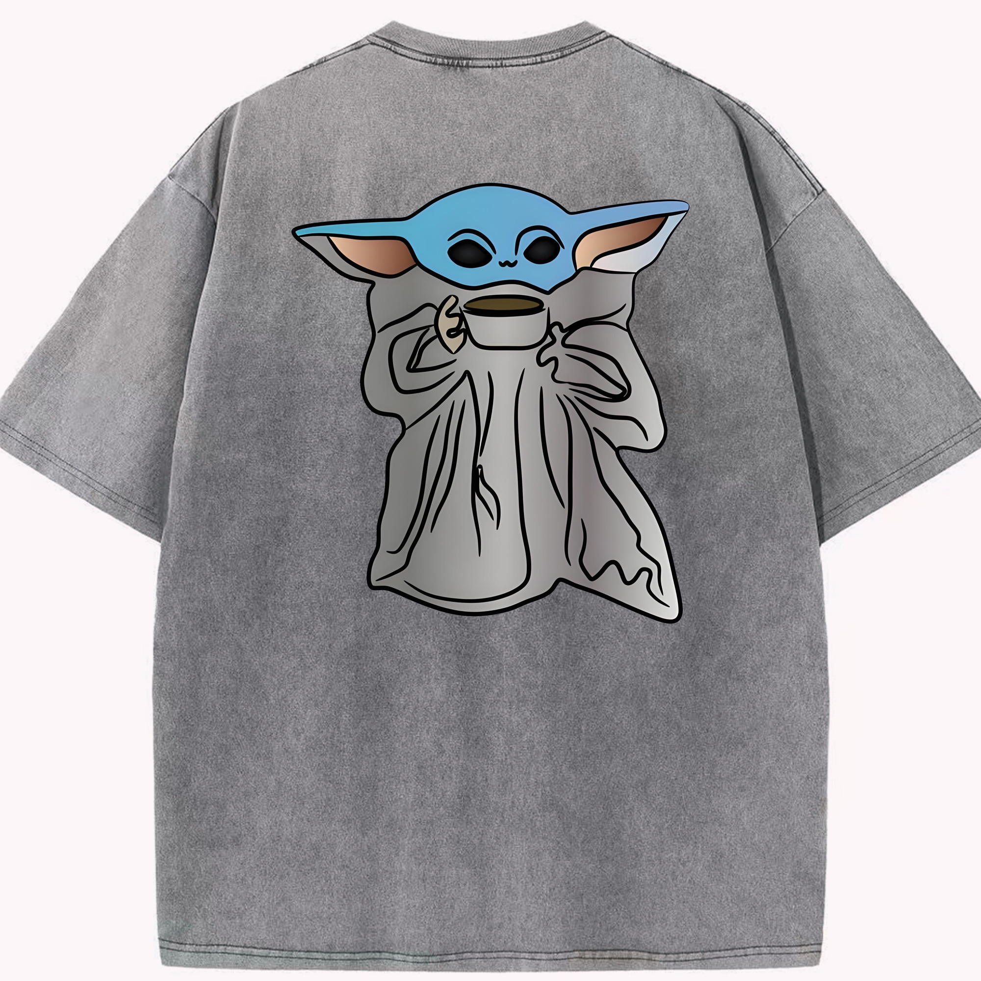 （画像用） スター・ウォーズ Star Wars 綿100% ヴィンテージ風 半袖Tシャツ（背面プリント）