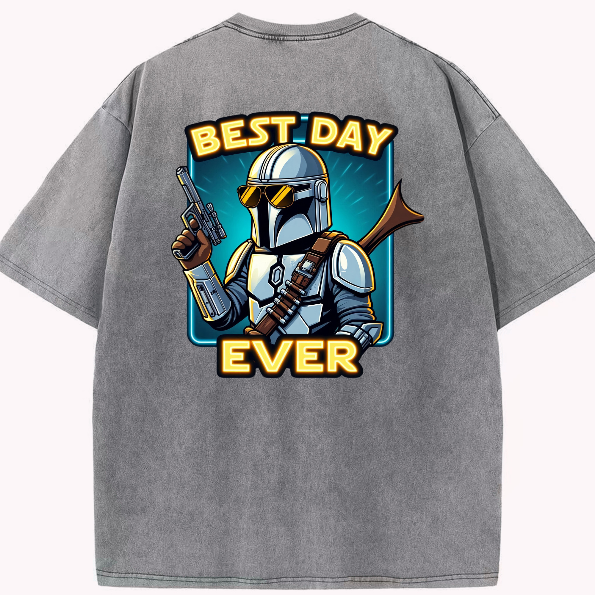 （画像用） スター・ウォーズ Star Wars 綿100% ヴィンテージ風 半袖Tシャツ（背面プリント）