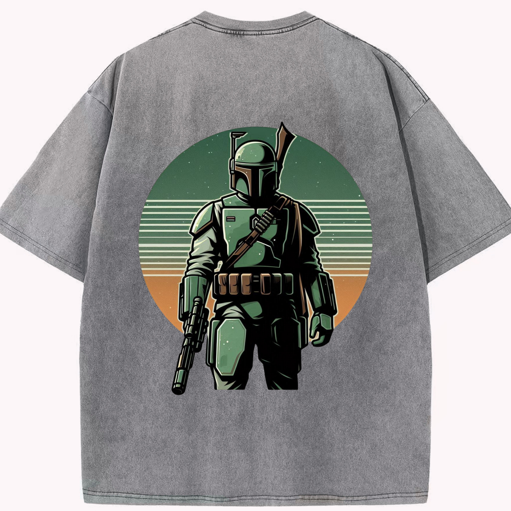 （画像用） スター・ウォーズ Star Wars 綿100% ヴィンテージ風 半袖Tシャツ（背面プリント）