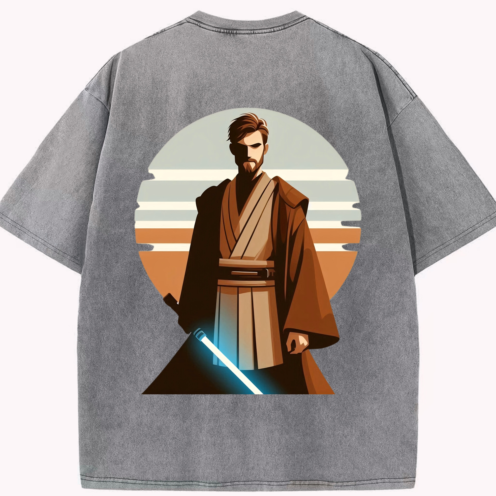 （画像用） スター・ウォーズ Star Wars 綿100% ヴィンテージ風 半袖Tシャツ（背面プリント）