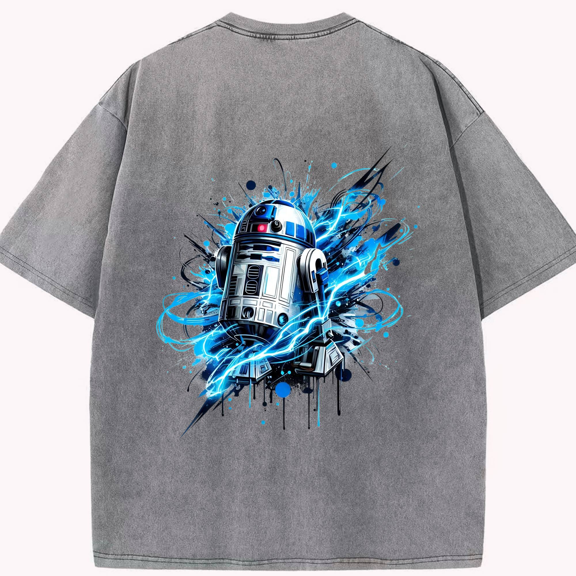 （画像用） スター・ウォーズ Star Wars 綿100% ヴィンテージ風 半袖Tシャツ（背面プリント）