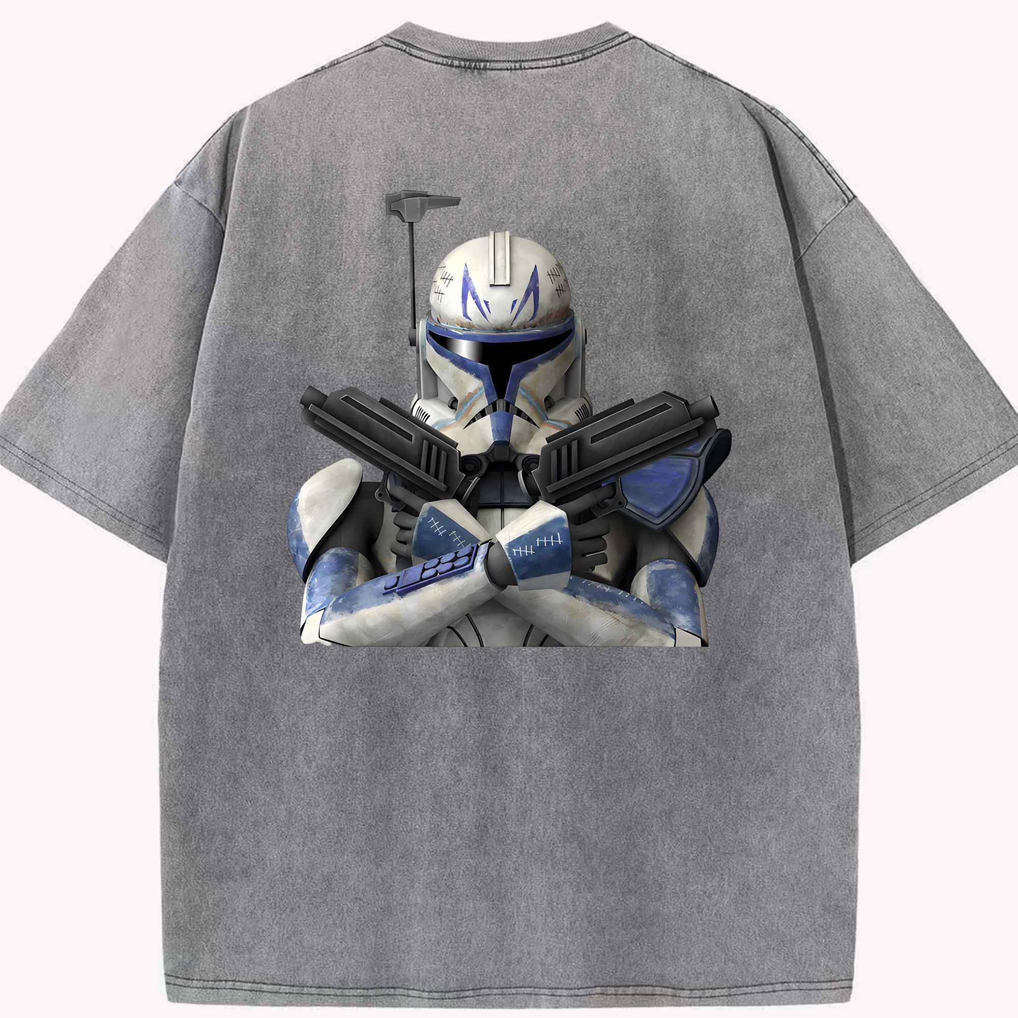 （画像用） スター・ウォーズ Star Wars 綿100% ヴィンテージ風 半袖Tシャツ（背面プリント）