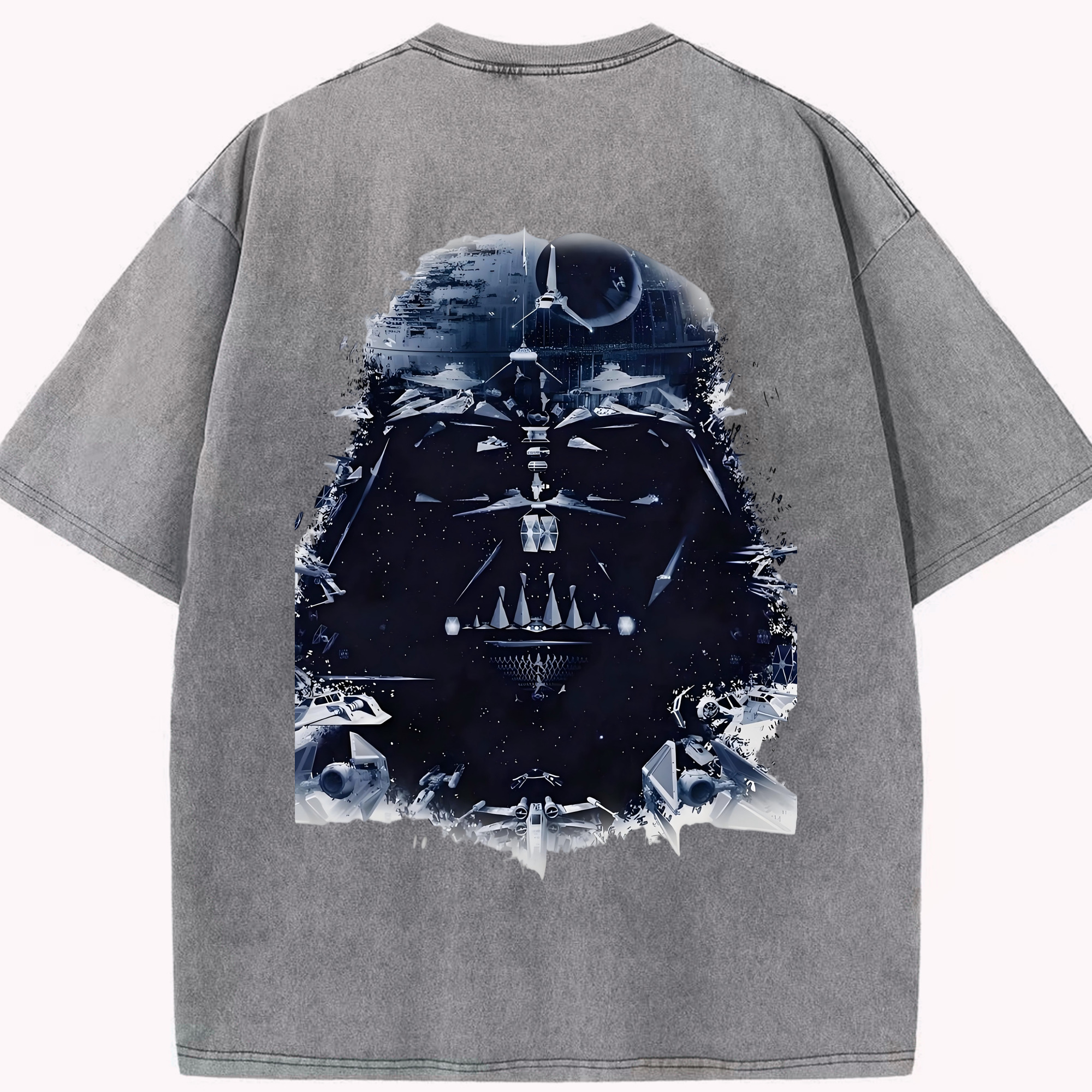 （画像用） スター・ウォーズ Star Wars 綿100% ヴィンテージ風 半袖Tシャツ（背面プリント）