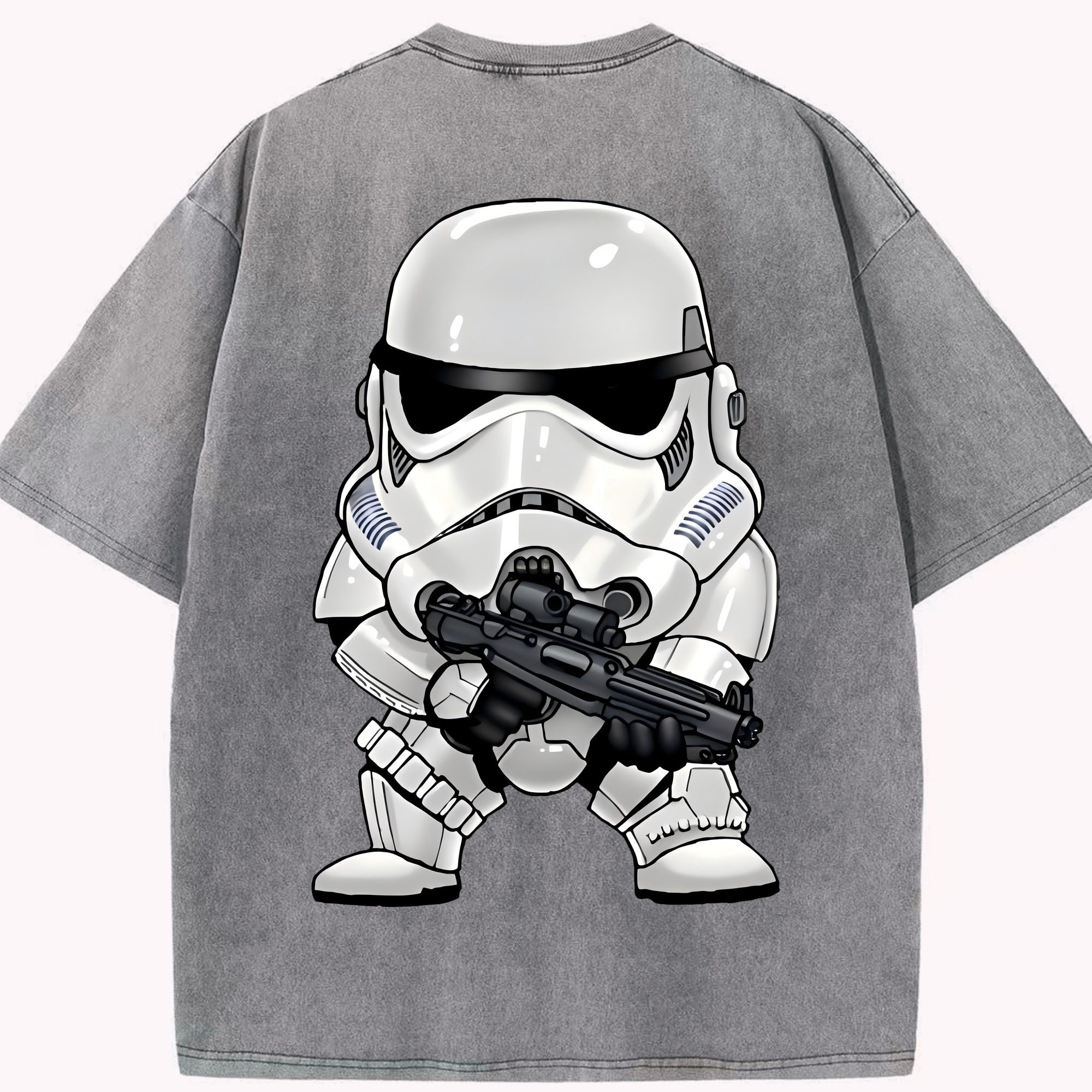 （画像用） スター・ウォーズ Star Wars 綿100% ヴィンテージ風 半袖Tシャツ（背面プリント）