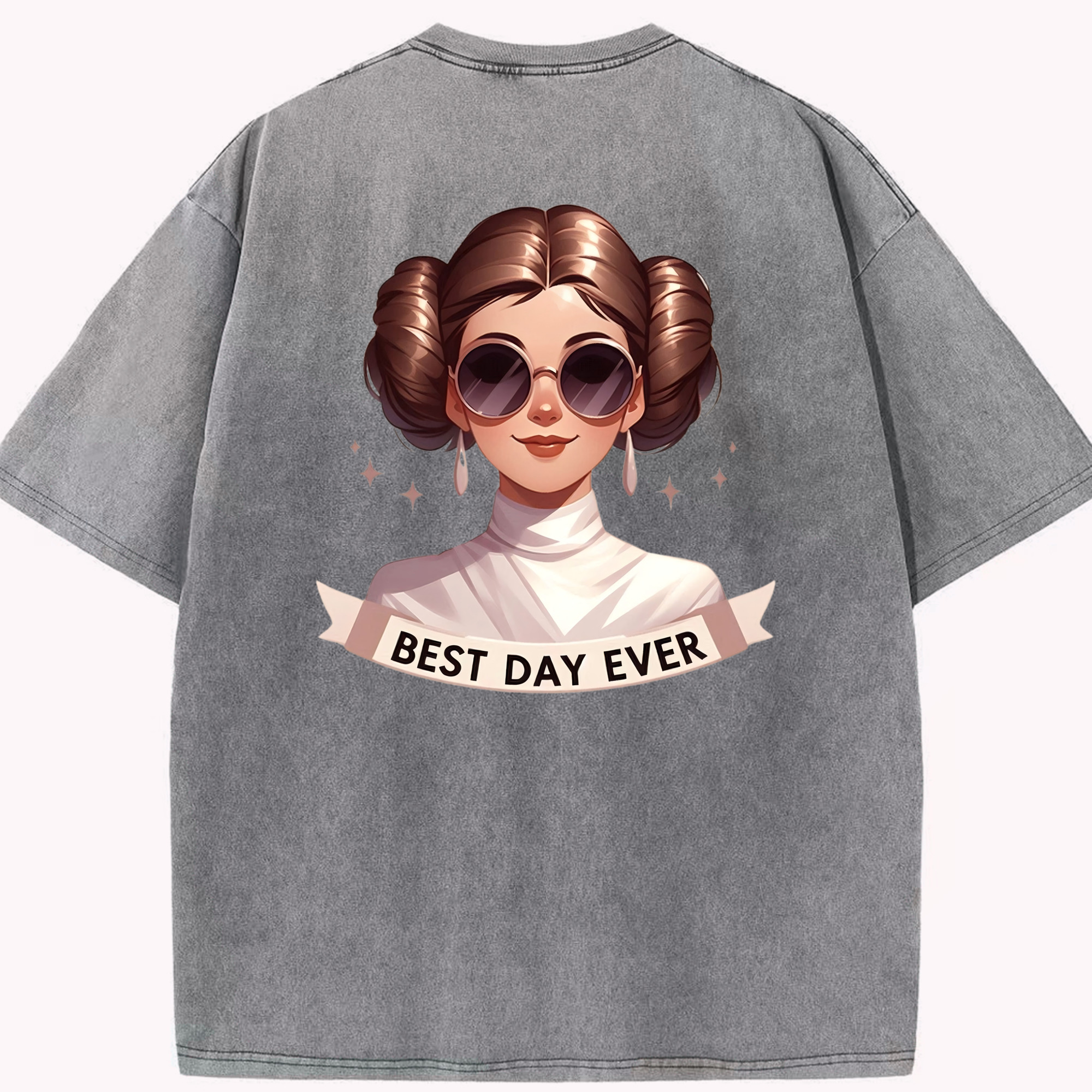 （画像用） スター・ウォーズ Star Wars 綿100% ヴィンテージ風 半袖Tシャツ（背面プリント）