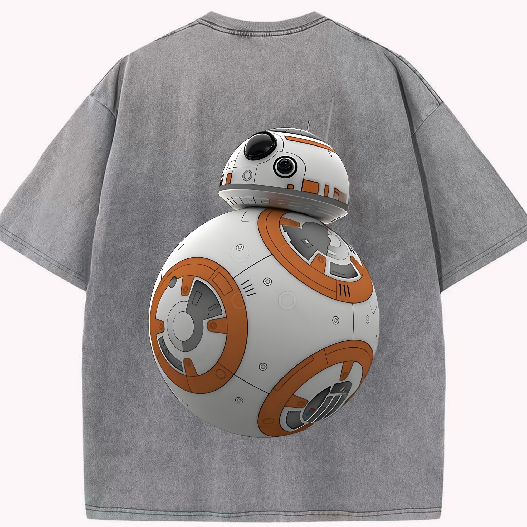 （画像用） スター・ウォーズ Star Wars 綿100% ヴィンテージ風 半袖Tシャツ（背面プリント）