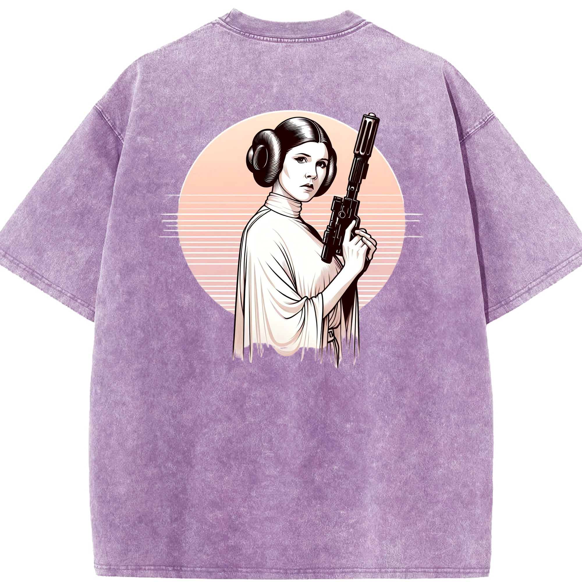 （画像用） スター・ウォーズ Star Wars 綿100% ヴィンテージ風 半袖Tシャツ（背面プリント）