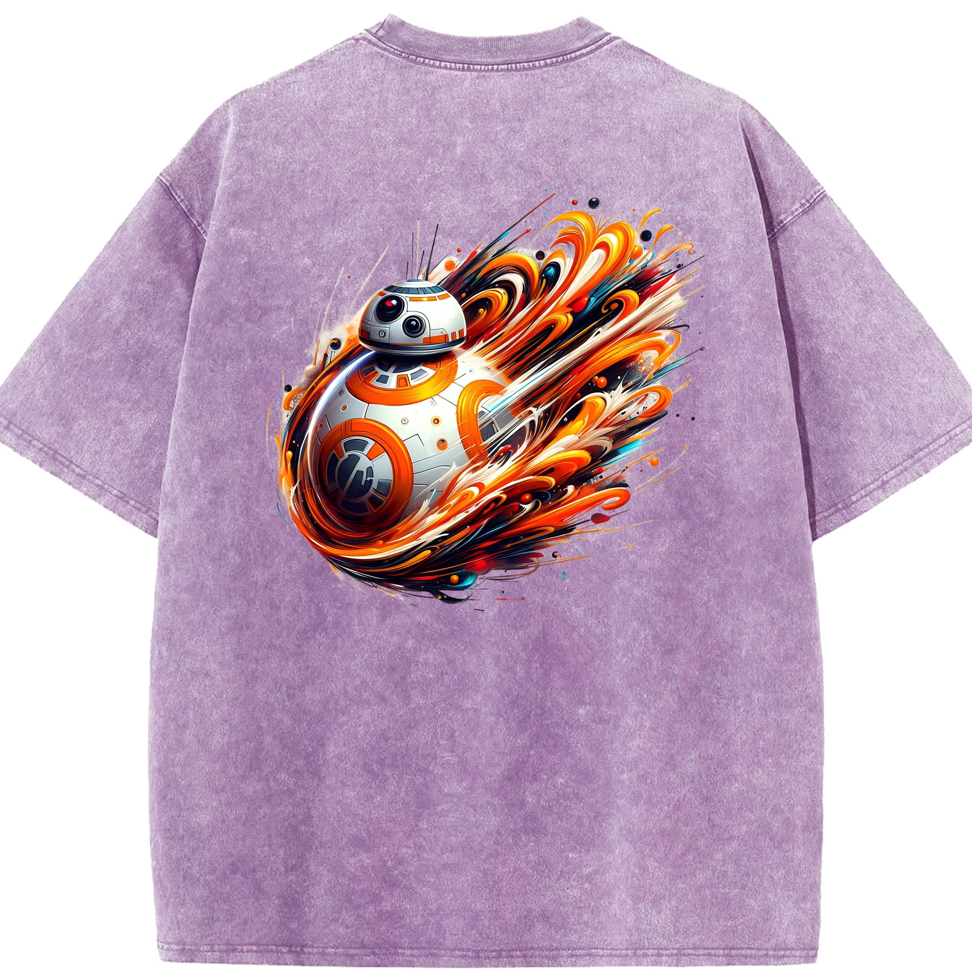 （画像用） スター・ウォーズ Star Wars 綿100% ヴィンテージ風 半袖Tシャツ（背面プリント）