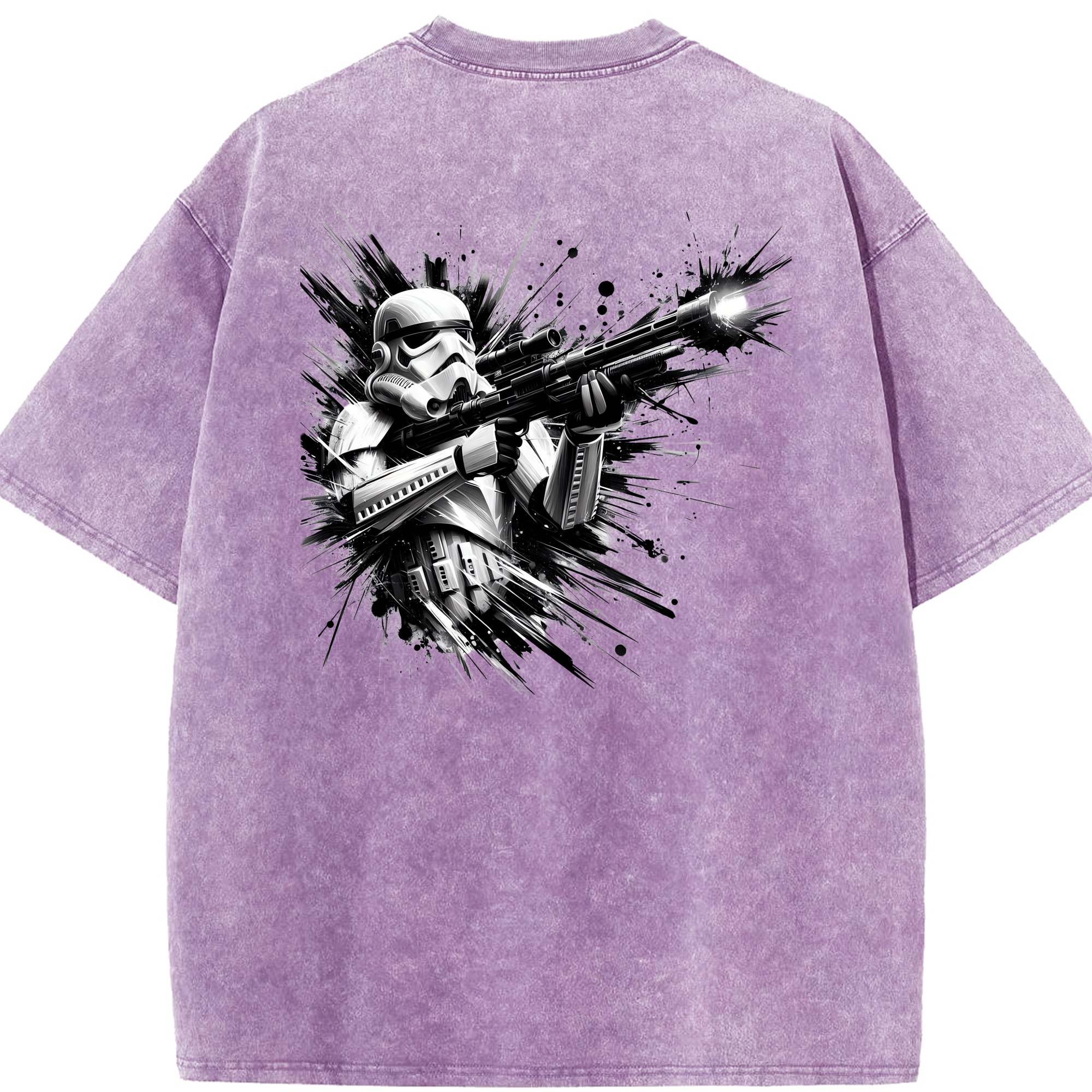 （画像用） スター・ウォーズ Star Wars 綿100% ヴィンテージ風 半袖Tシャツ（背面プリント）