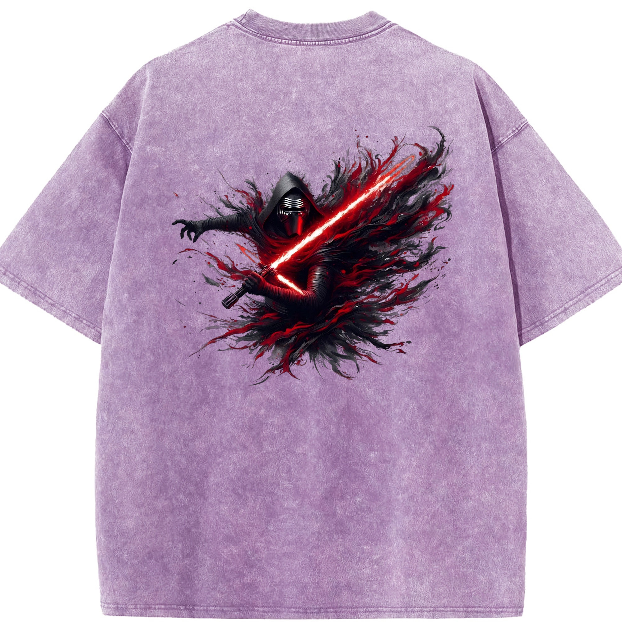 （画像用） スター・ウォーズ Star Wars 綿100% ヴィンテージ風 半袖Tシャツ（背面プリント）