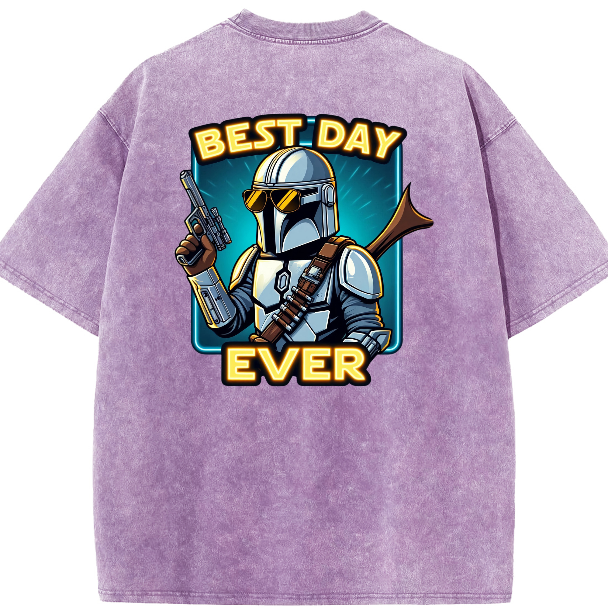 （画像用） スター・ウォーズ Star Wars 綿100% ヴィンテージ風 半袖Tシャツ（背面プリント）