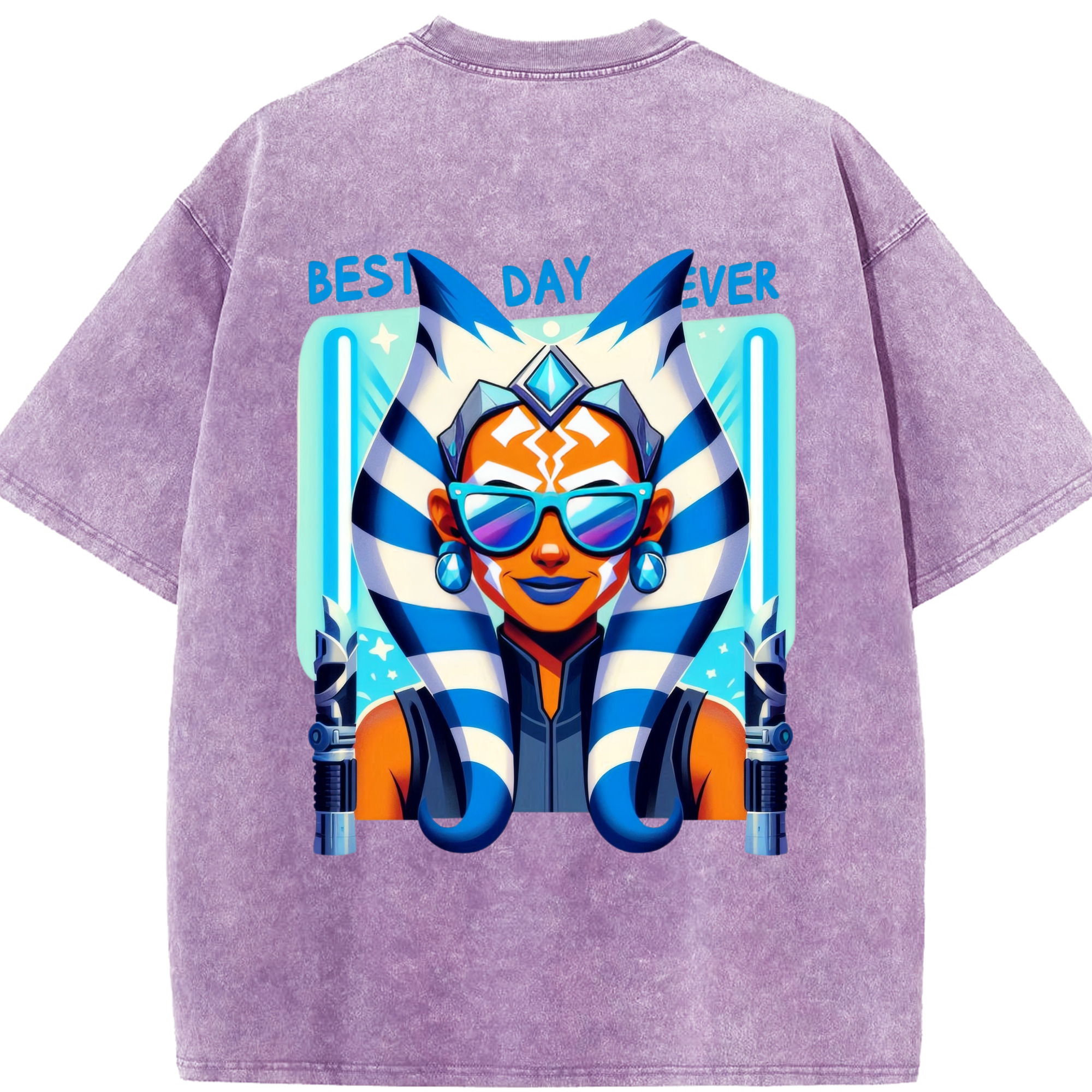 （画像用） スター・ウォーズ Star Wars 綿100% ヴィンテージ風 半袖Tシャツ（背面プリント）