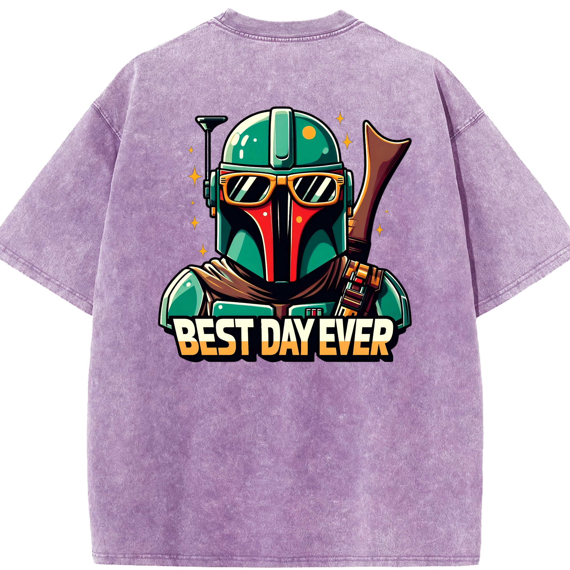 （画像用） スター・ウォーズ Star Wars 綿100% ヴィンテージ風 半袖Tシャツ（背面プリント）