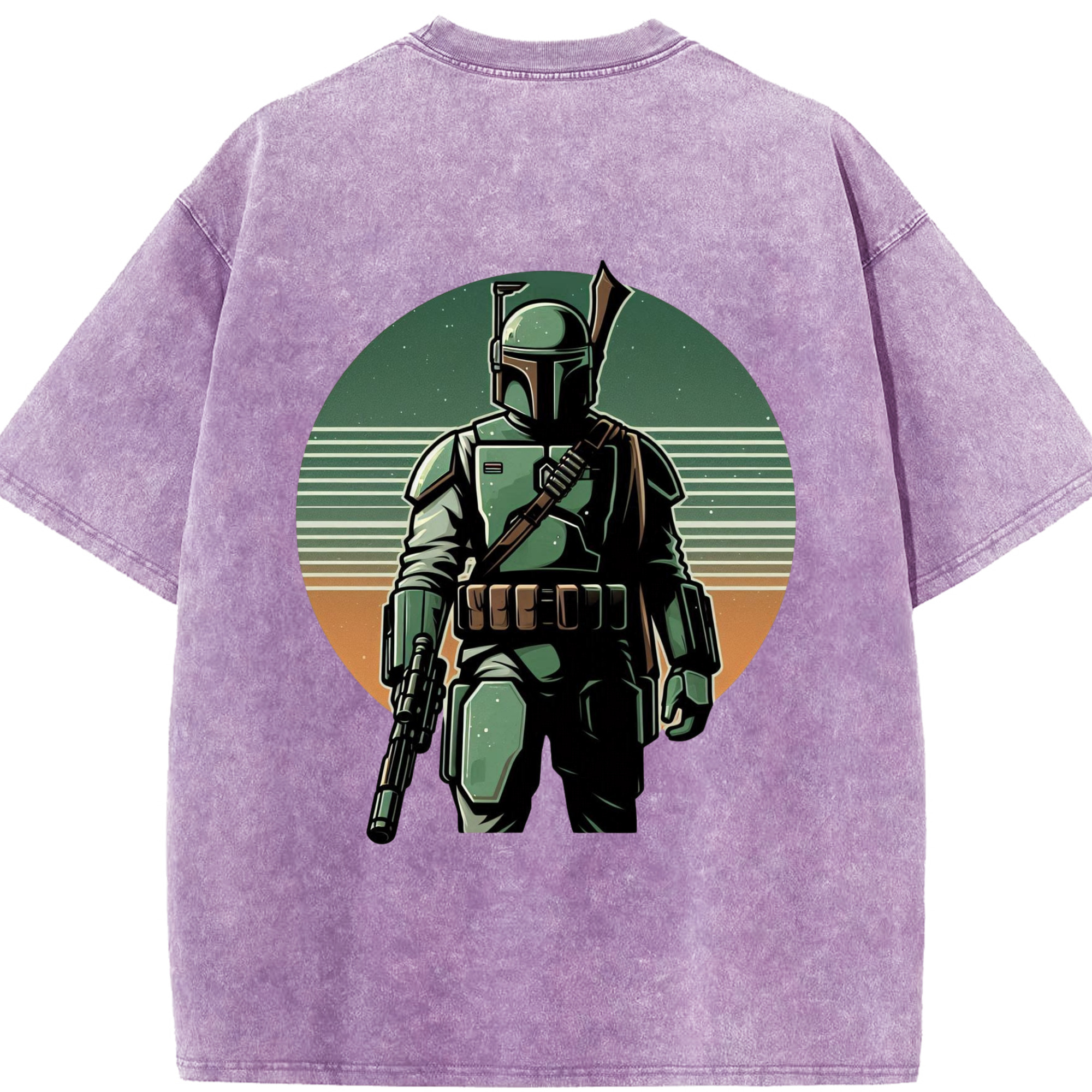 （画像用） スター・ウォーズ Star Wars 綿100% ヴィンテージ風 半袖Tシャツ（背面プリント）