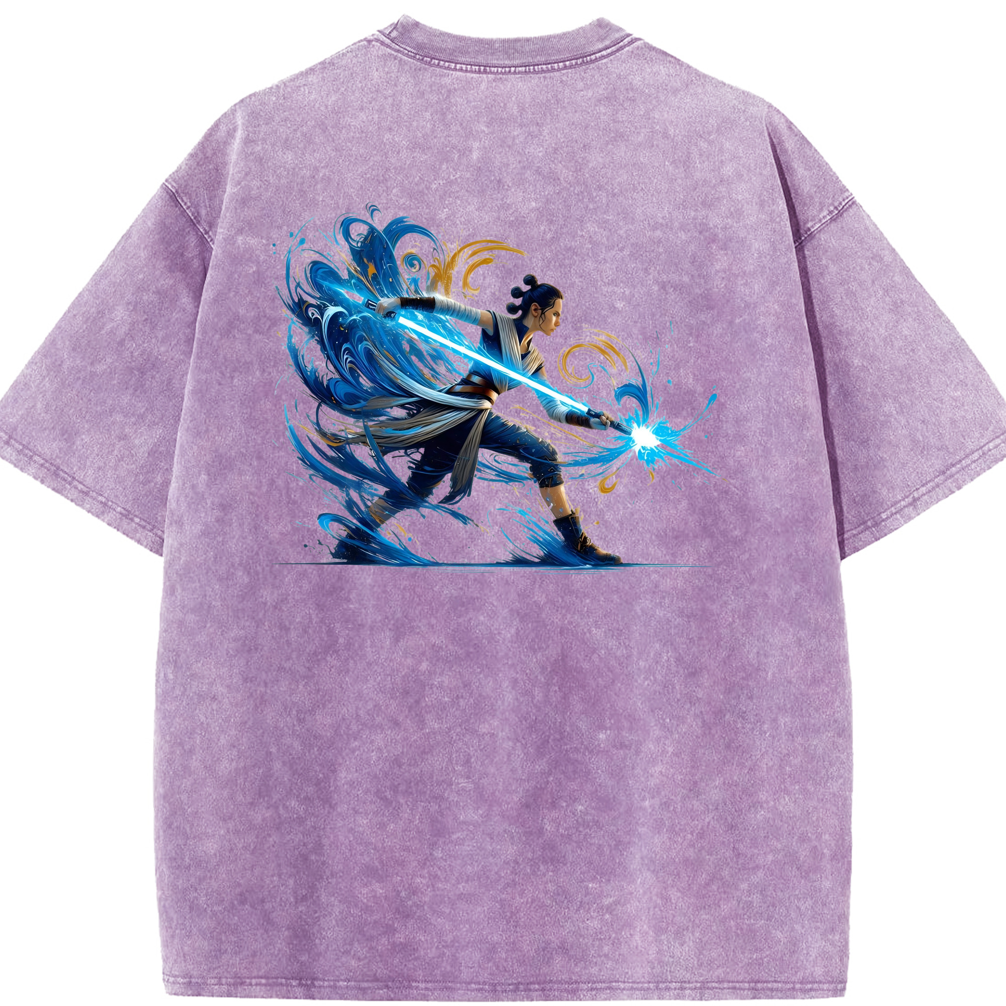 （画像用） スター・ウォーズ Star Wars 綿100% ヴィンテージ風 半袖Tシャツ（背面プリント）