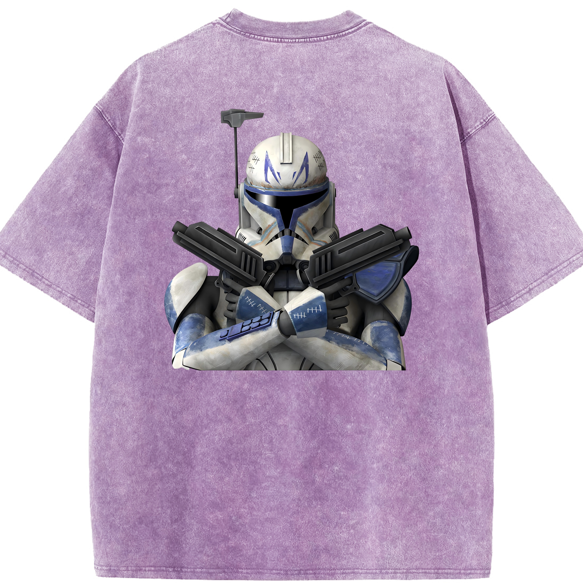 （画像用） スター・ウォーズ Star Wars 綿100% ヴィンテージ風 半袖Tシャツ（背面プリント）