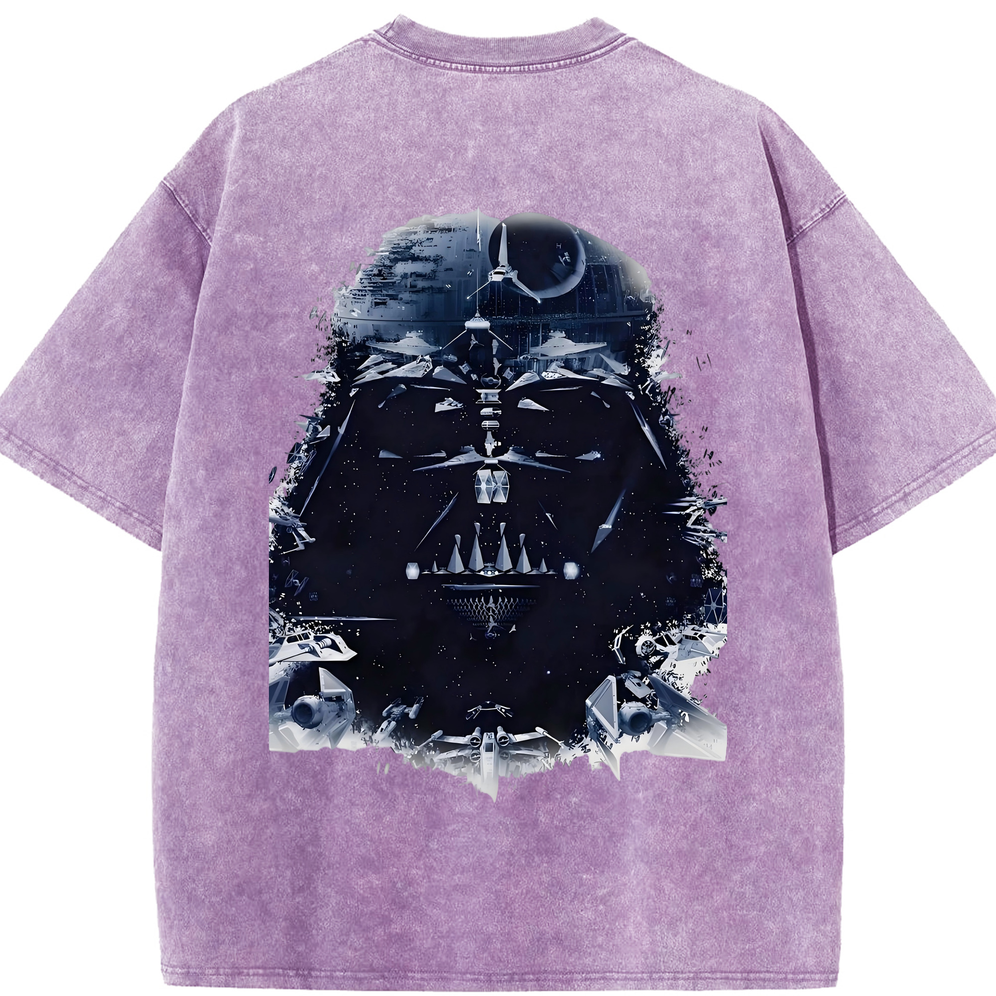 （画像用） スター・ウォーズ Star Wars 綿100% ヴィンテージ風 半袖Tシャツ（背面プリント）