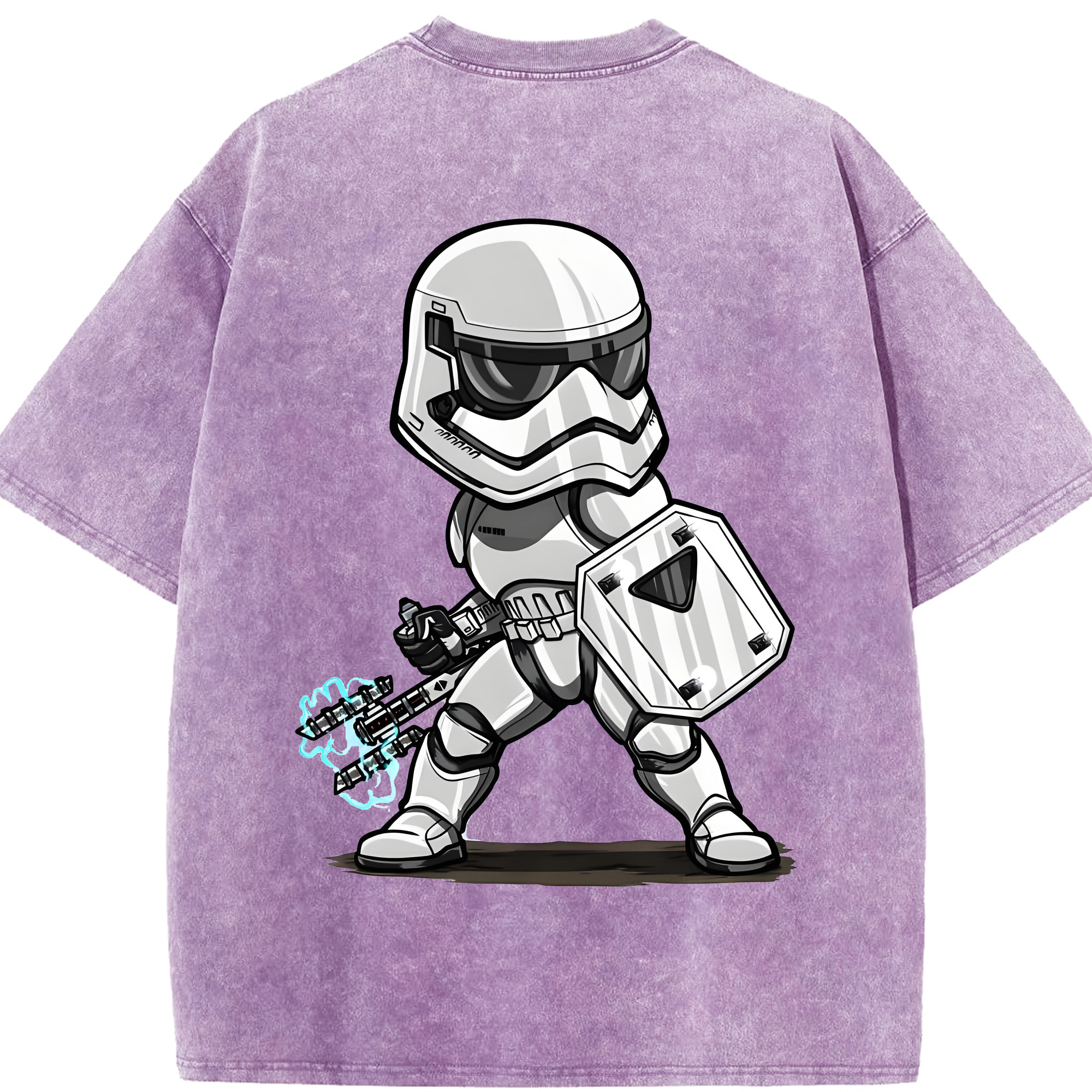 （画像用） スター・ウォーズ Star Wars 綿100% ヴィンテージ風 半袖Tシャツ（背面プリント）
