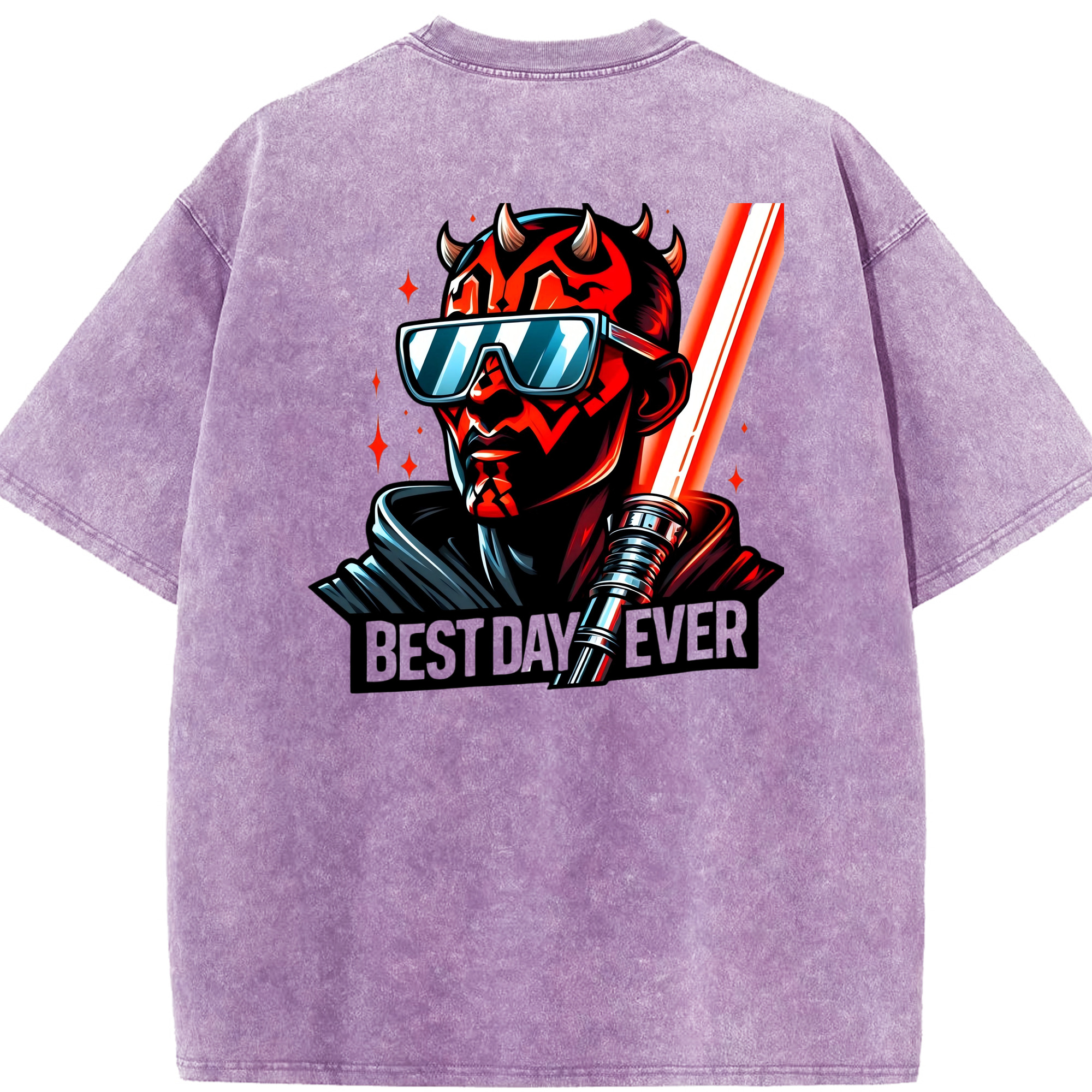 （画像用） スター・ウォーズ Star Wars 綿100% ヴィンテージ風 半袖Tシャツ（背面プリント）