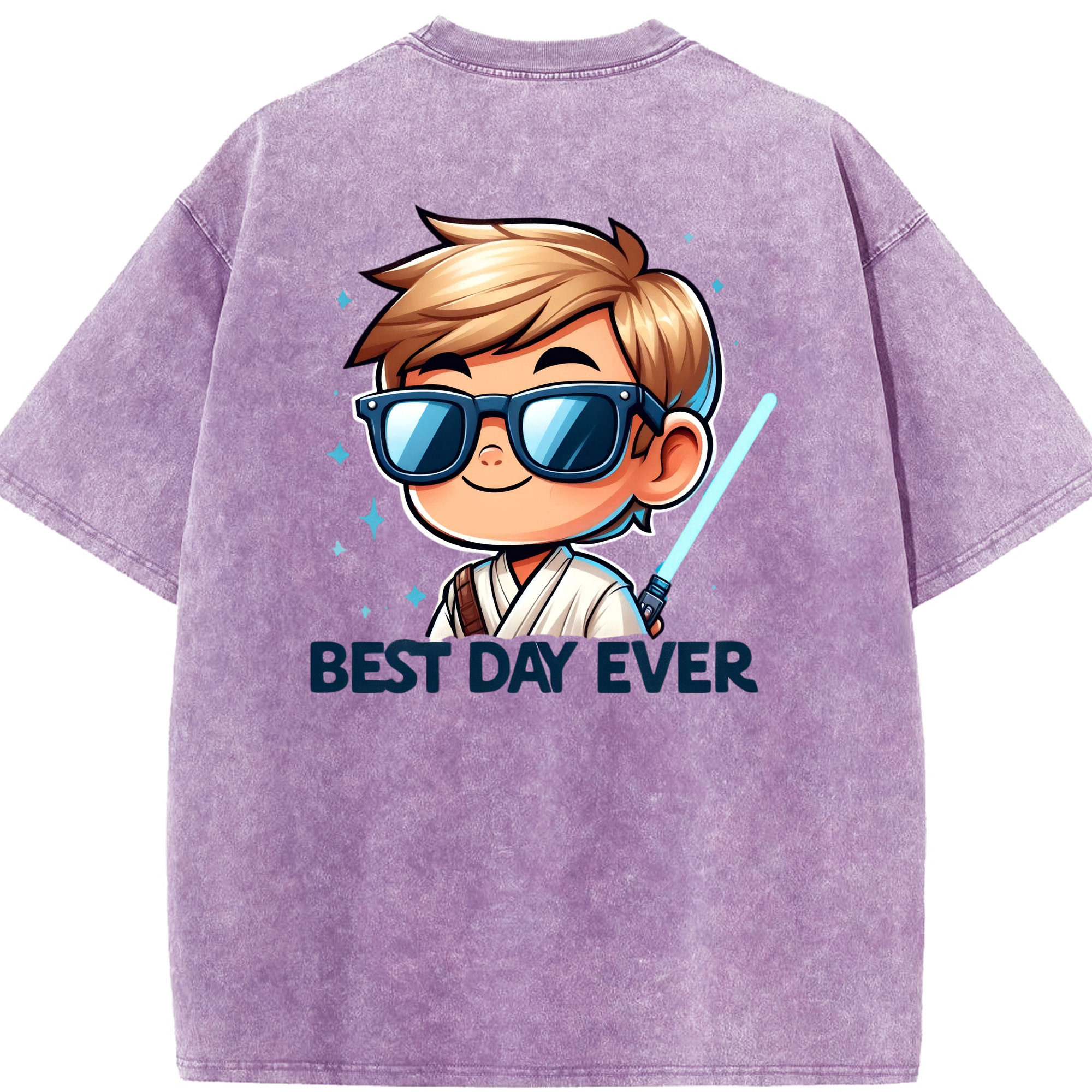 （画像用） スター・ウォーズ Star Wars 綿100% ヴィンテージ風 半袖Tシャツ（背面プリント）