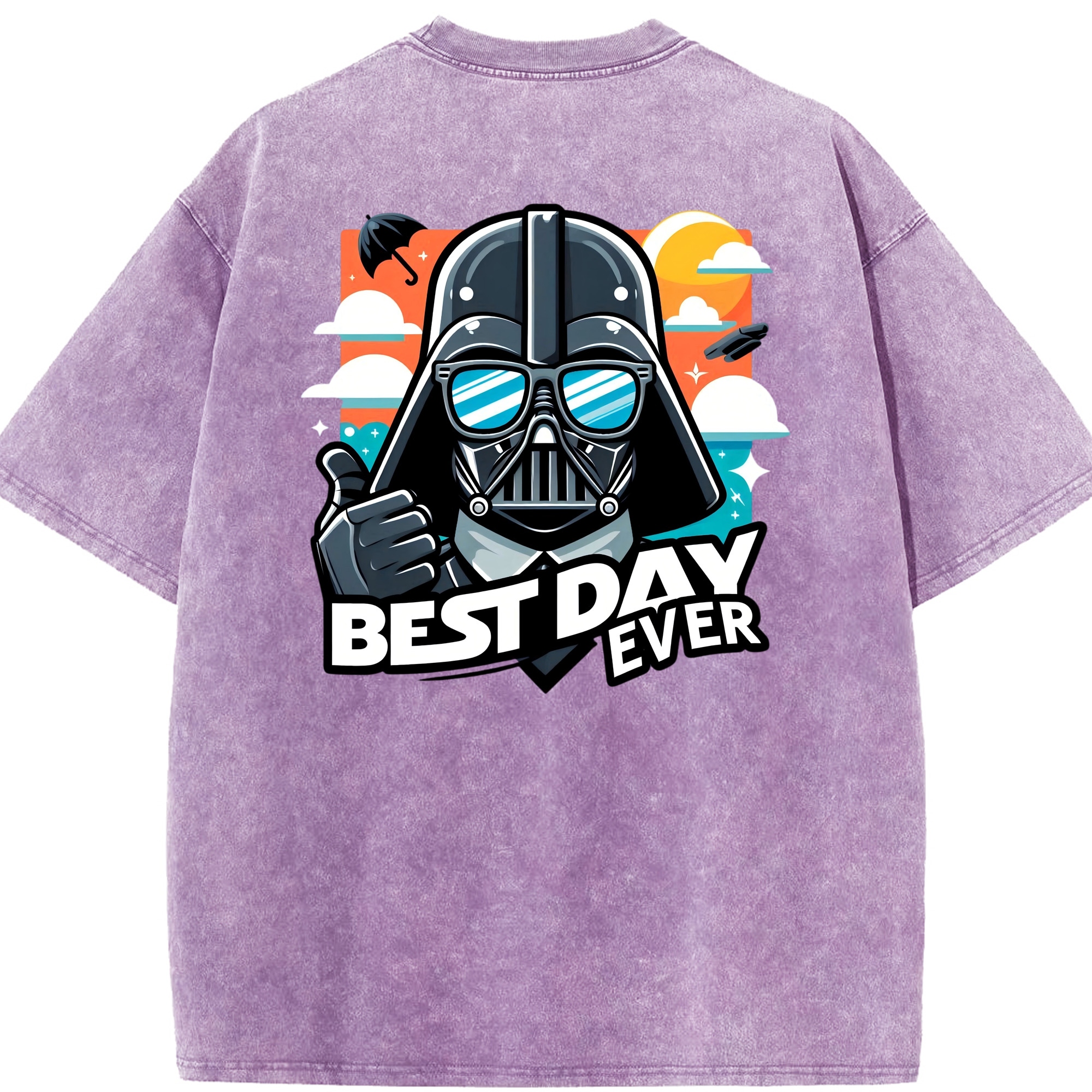 （画像用） スター・ウォーズ Star Wars 綿100% ヴィンテージ風 半袖Tシャツ（背面プリント）