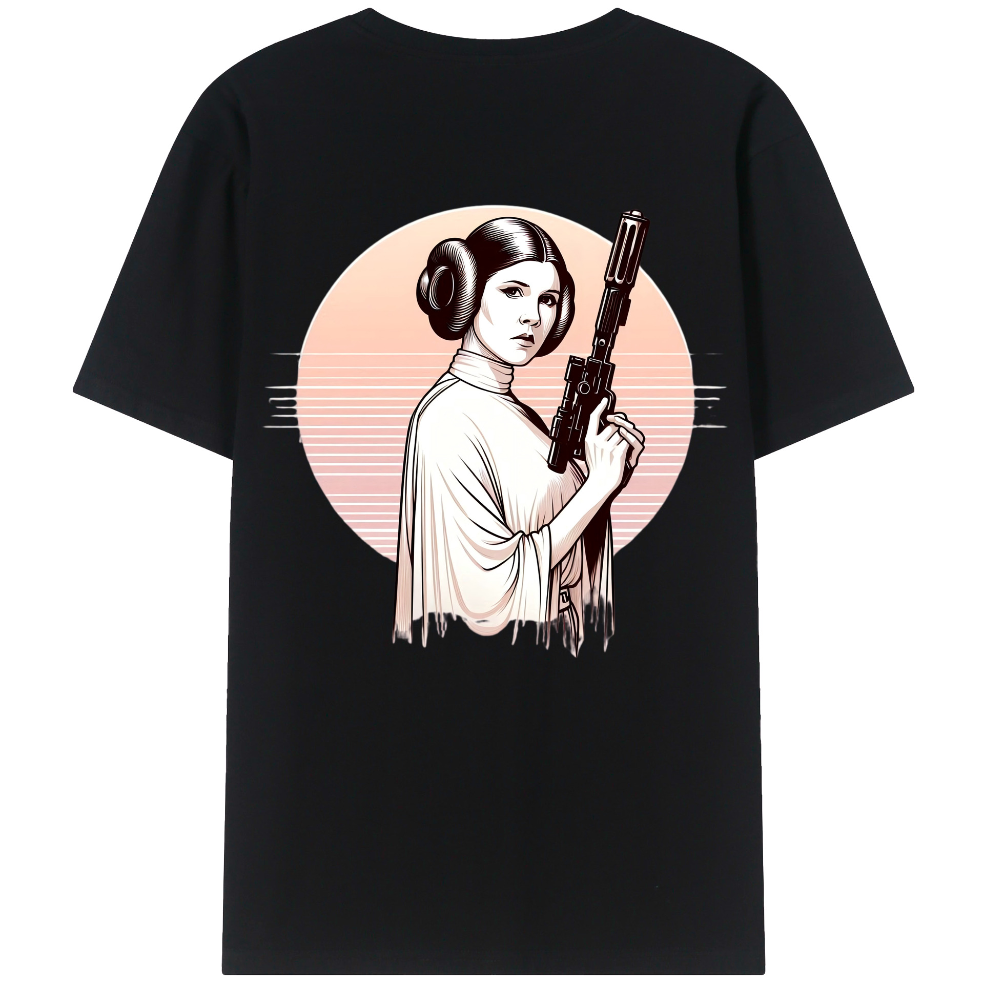 （画像用） スター・ウォーズ Star Wars 綿100％ メンズ半袖Tシャツ（バックプリント） 通気性