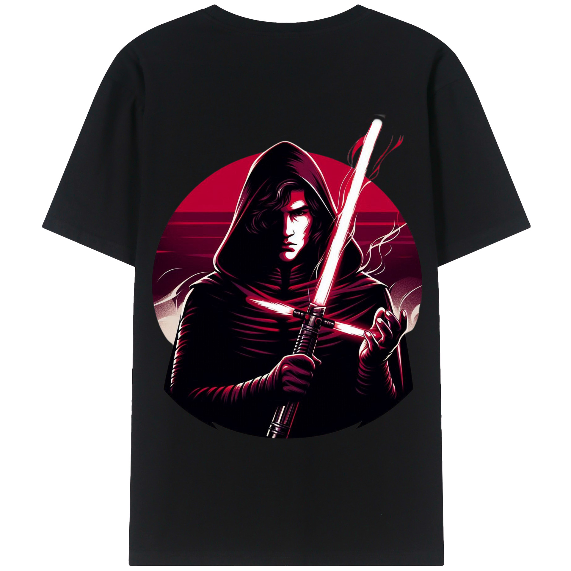 （画像用） スター・ウォーズ Star Wars 綿100％ メンズ半袖Tシャツ（バックプリント） 通気性