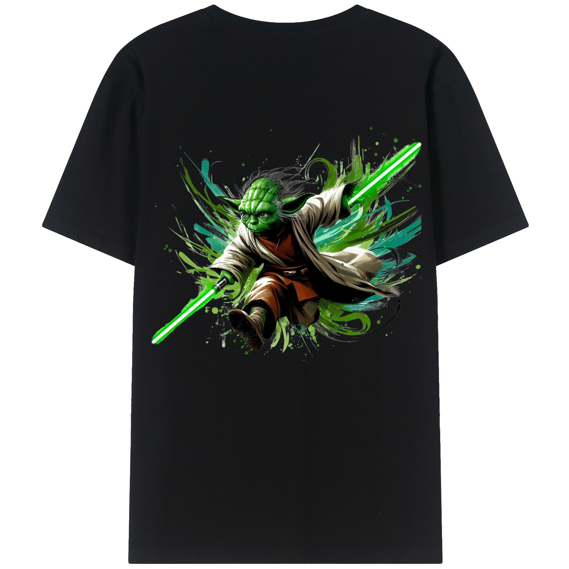 （画像用） スター・ウォーズ Star Wars 綿100％ メンズ半袖Tシャツ（バックプリント） 通気性