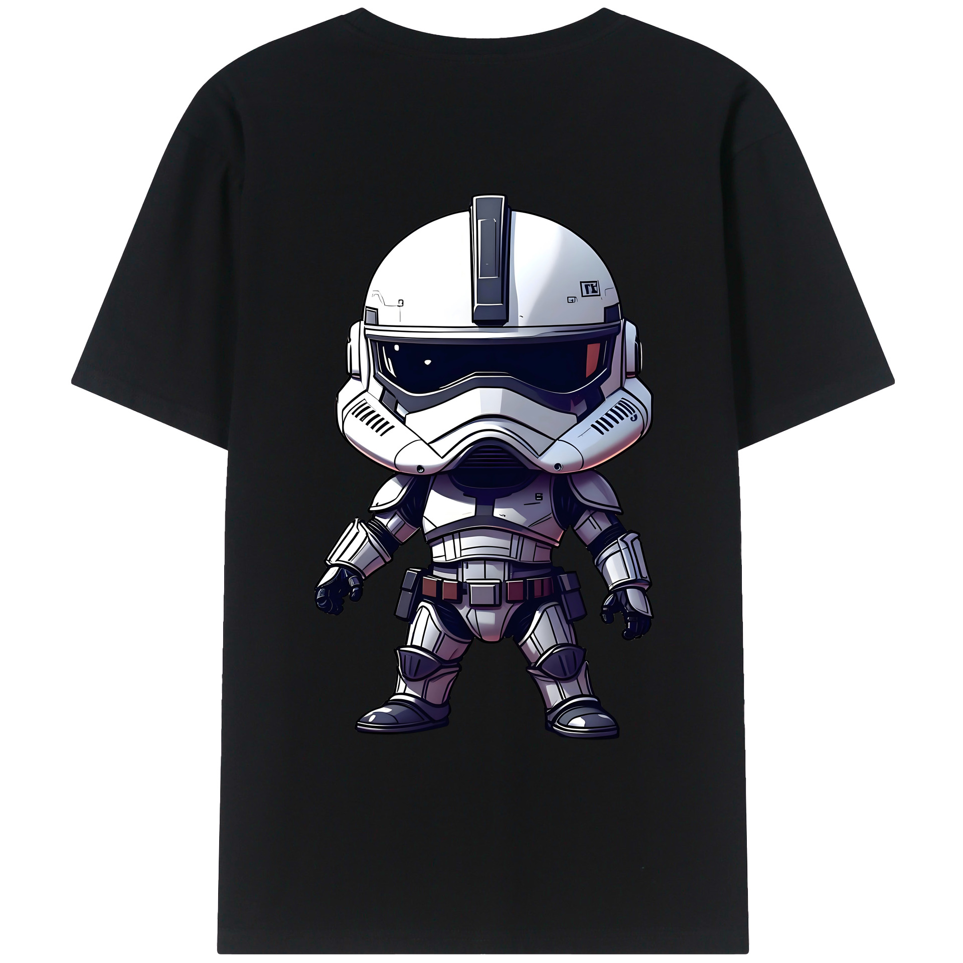 （画像用） スター・ウォーズ Star Wars 綿100％ メンズ半袖Tシャツ（バックプリント） 通気性
