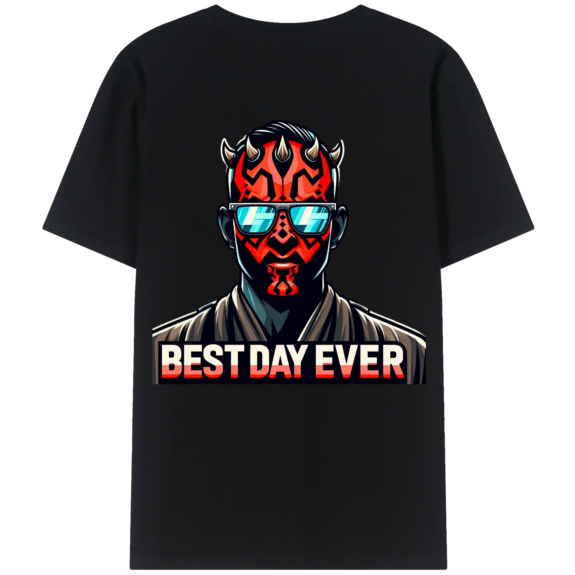 （画像用） スター・ウォーズ Star Wars 綿100％ メンズ半袖Tシャツ（バックプリント） 通気性
