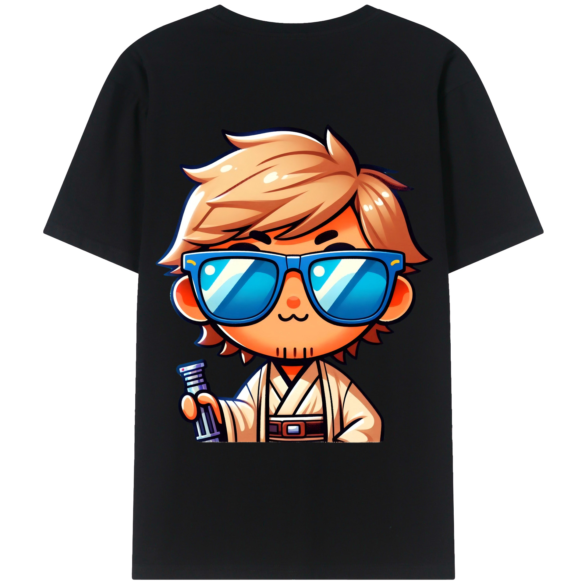 （画像用） スター・ウォーズ Star Wars 綿100％ メンズ半袖Tシャツ（バックプリント） 通気性