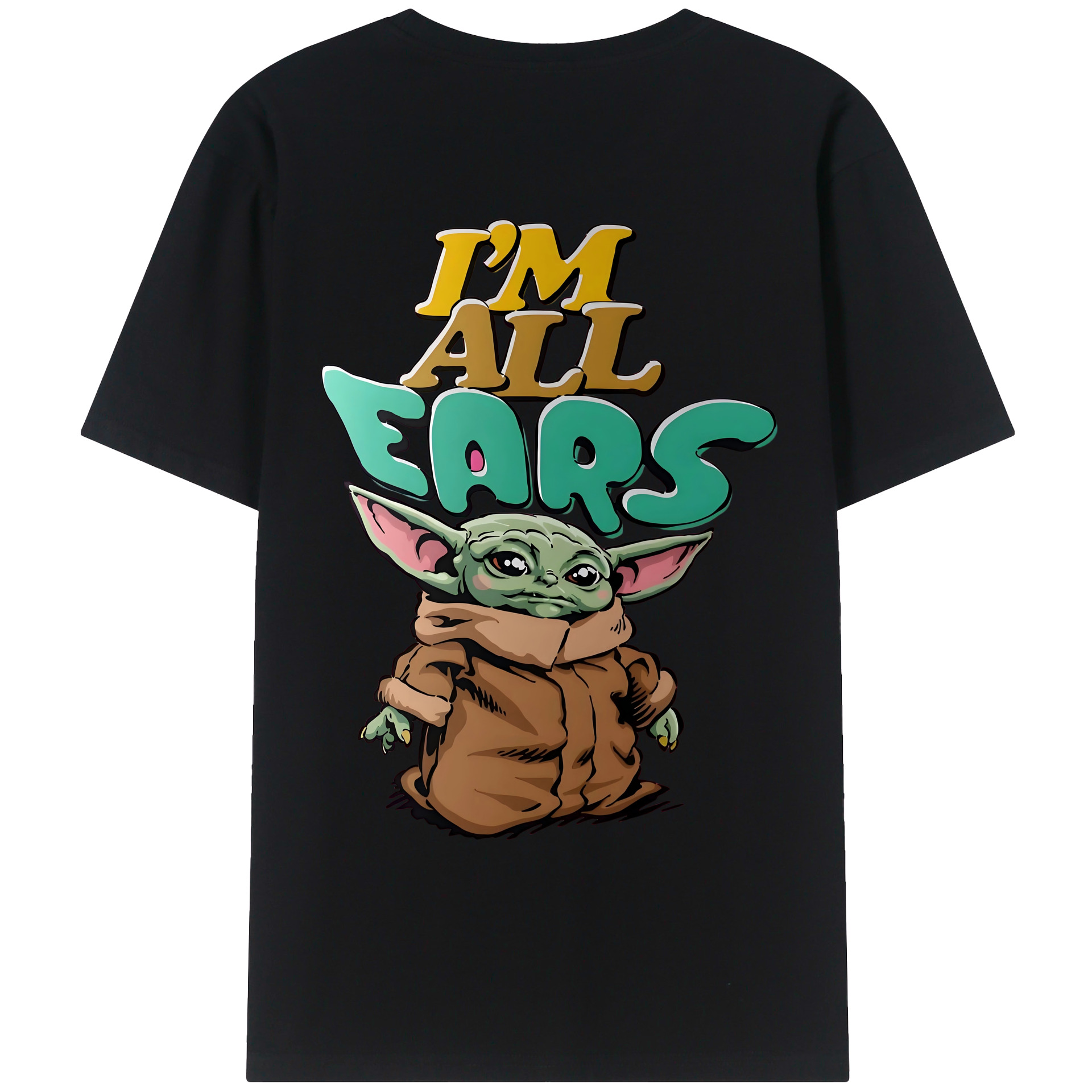 （画像用） スター・ウォーズ Star Wars 綿100％ メンズ半袖Tシャツ（バックプリント） 通気性