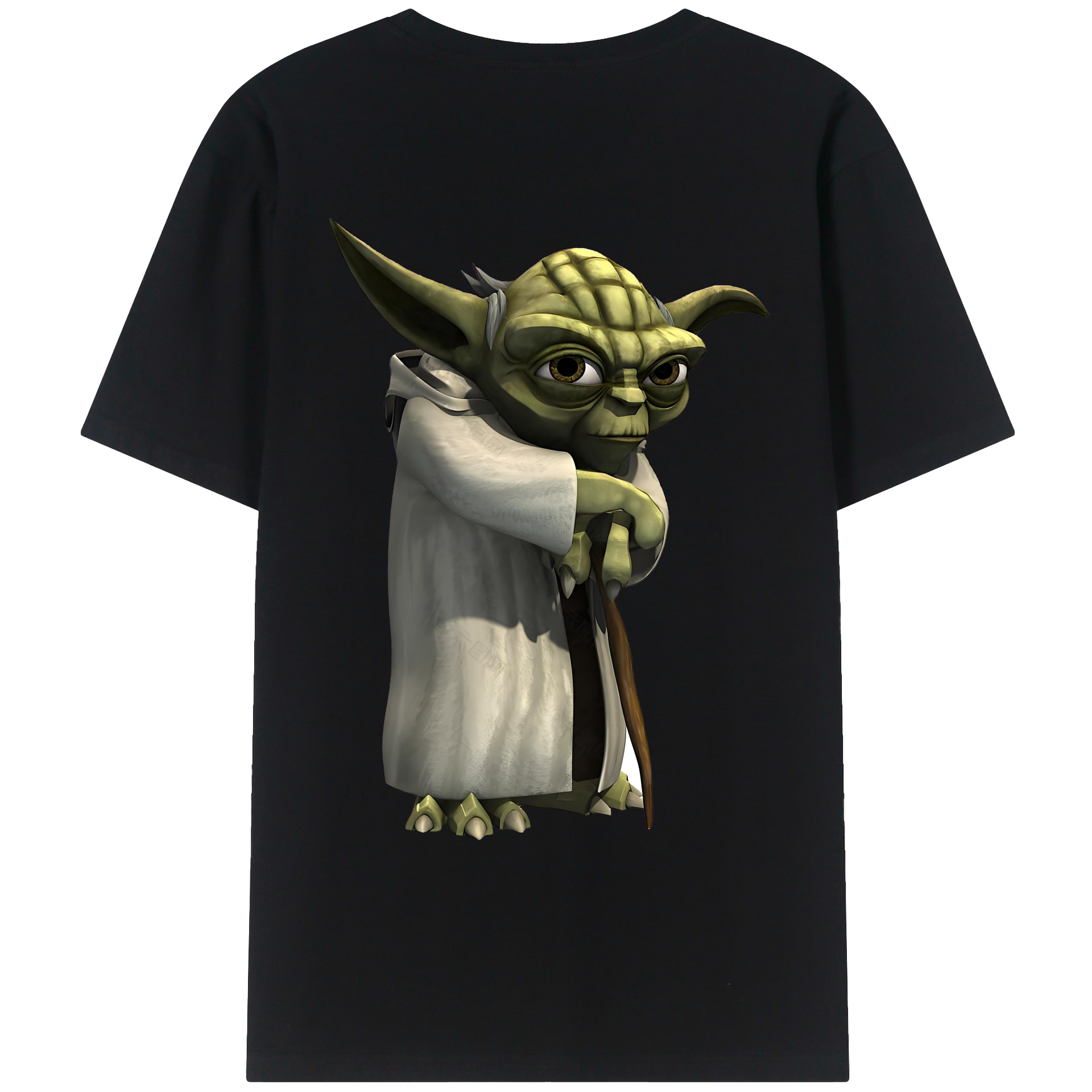 （画像用） スター・ウォーズ Star Wars 綿100％ メンズ半袖Tシャツ（バックプリント） 通気性
