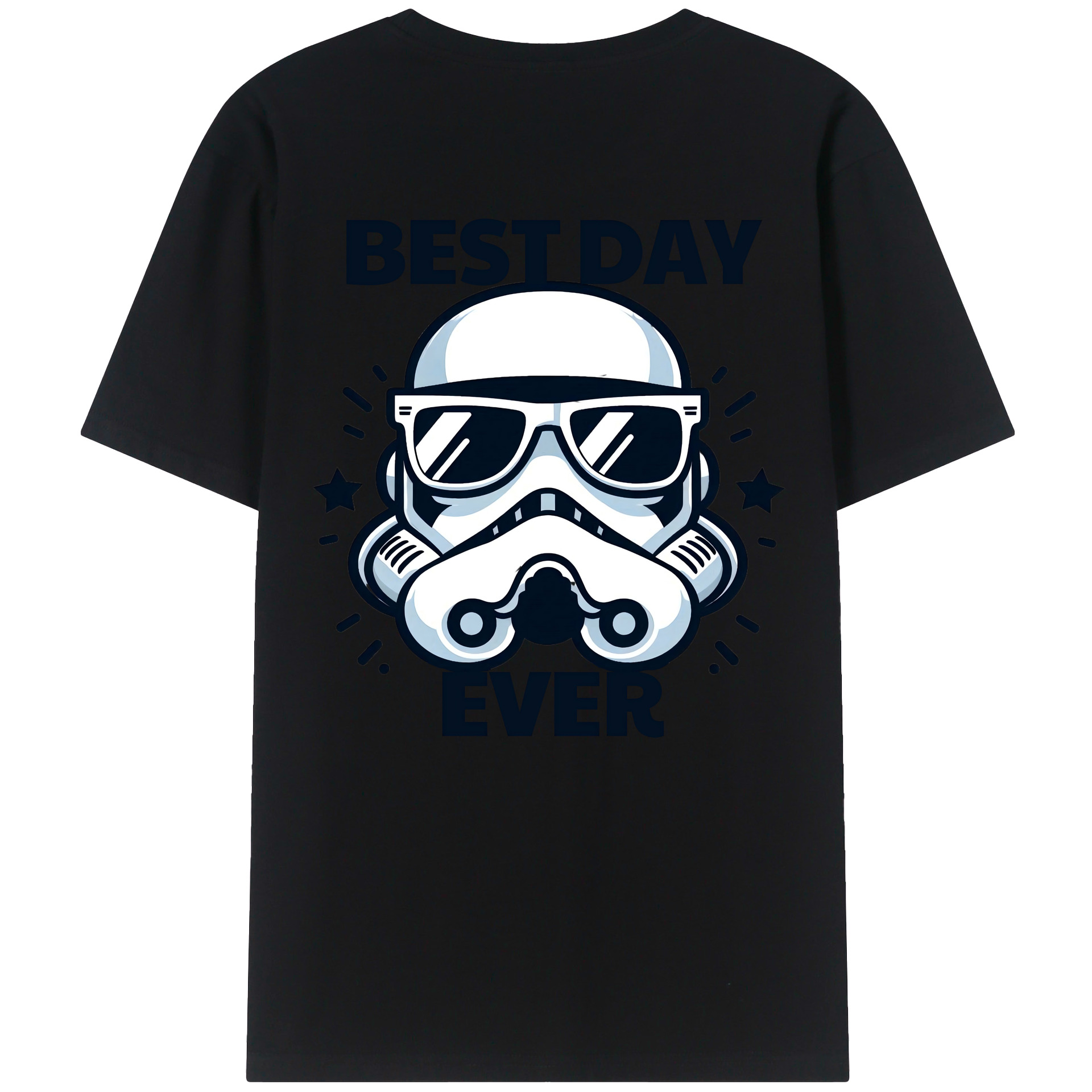 （画像用） スター・ウォーズ Star Wars 綿100％ メンズ半袖Tシャツ（バックプリント） 通気性