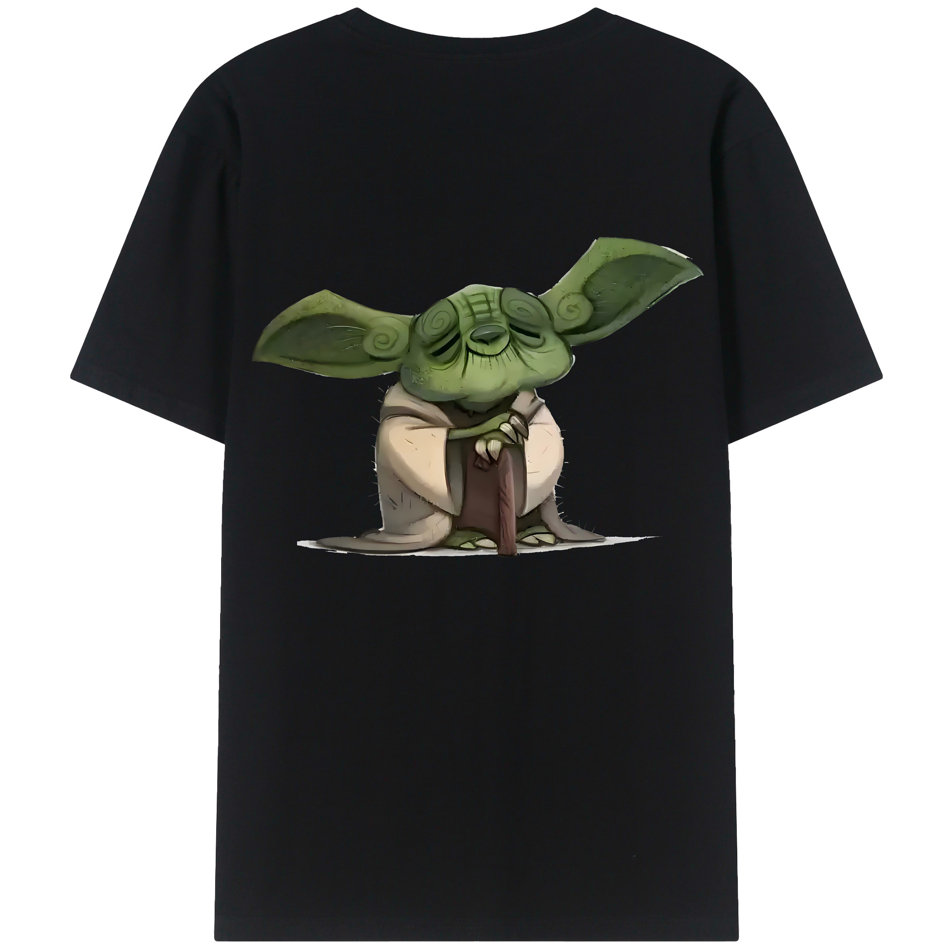 （画像用） スター・ウォーズ Star Wars 綿100％ メンズ半袖Tシャツ（バックプリント） 通気性