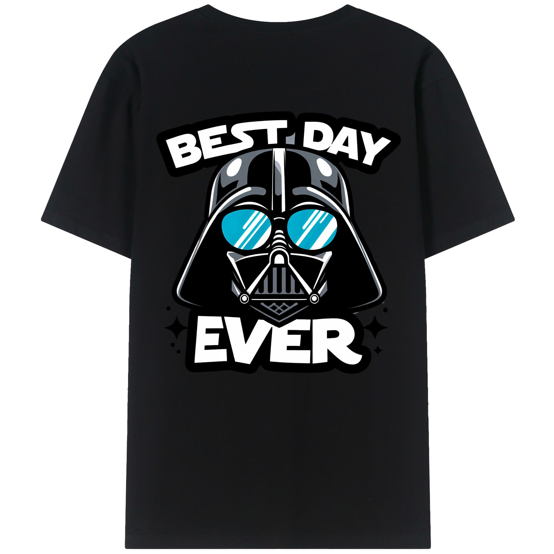 （画像用） スター・ウォーズ Star Wars 綿100％ メンズ半袖Tシャツ（バックプリント） 通気性