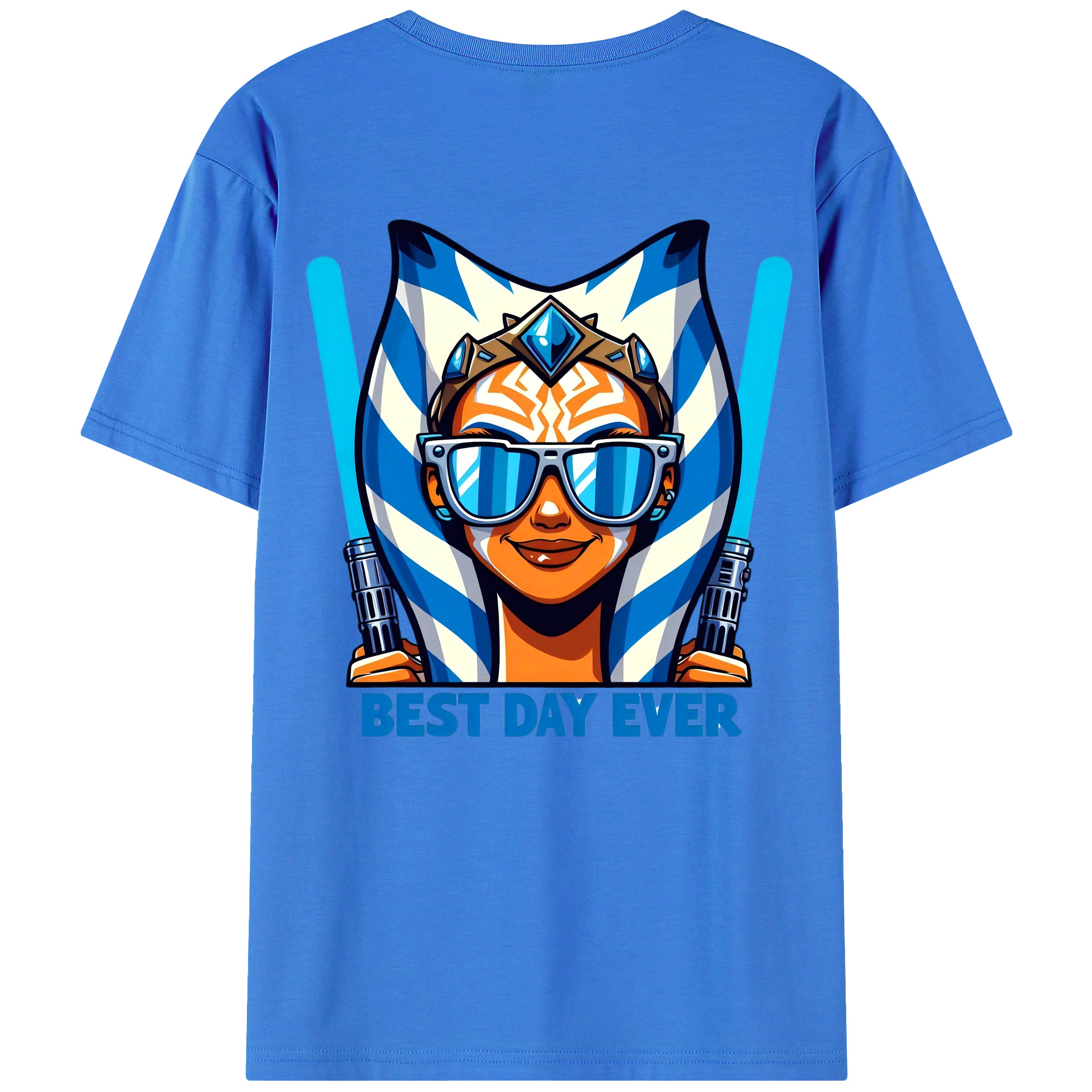 （画像用） スター・ウォーズ Star Wars 綿100％ メンズ半袖Tシャツ（バックプリント） 通気性